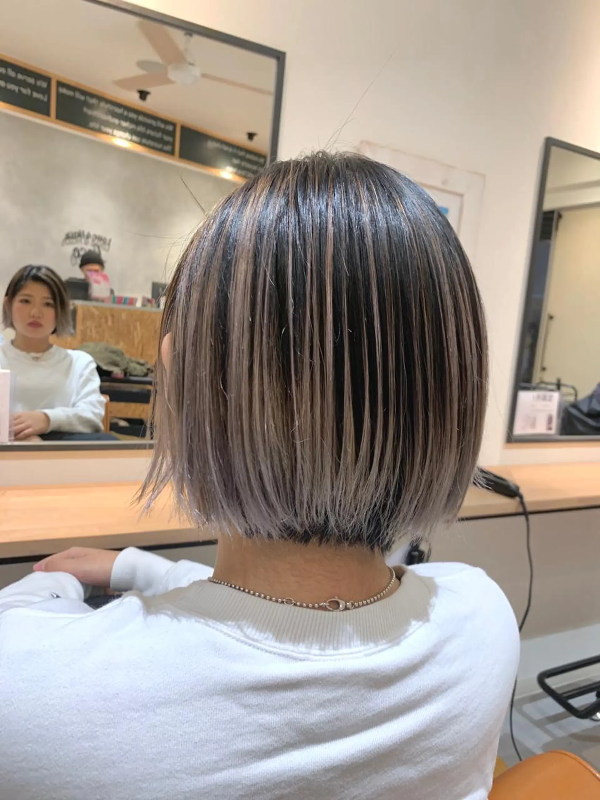 カラー バレイヤージュ オーナースタイリスト 宗正淳志のヘアスタイル