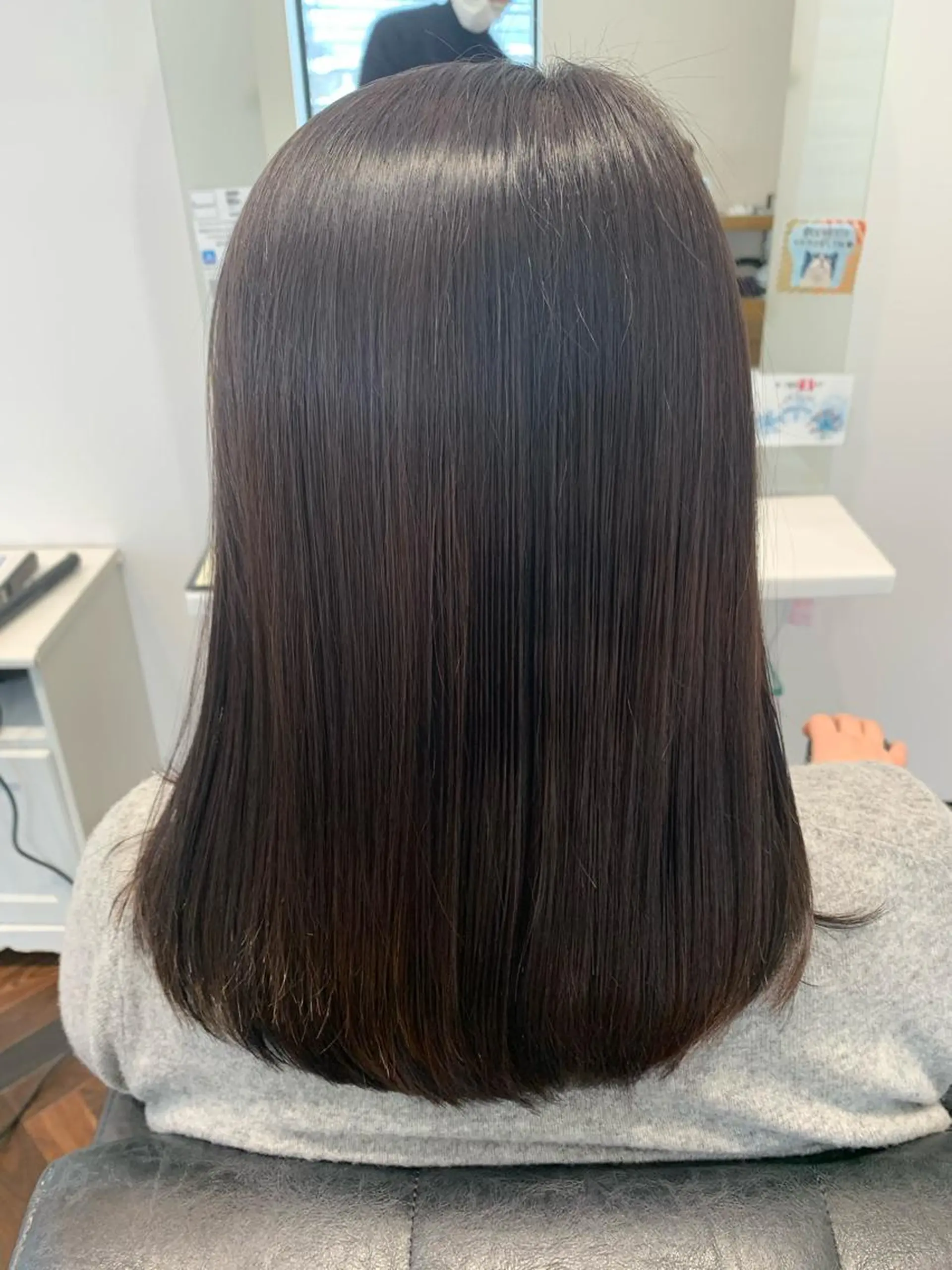 ミディアム 丸山 寛のヘアスタイル