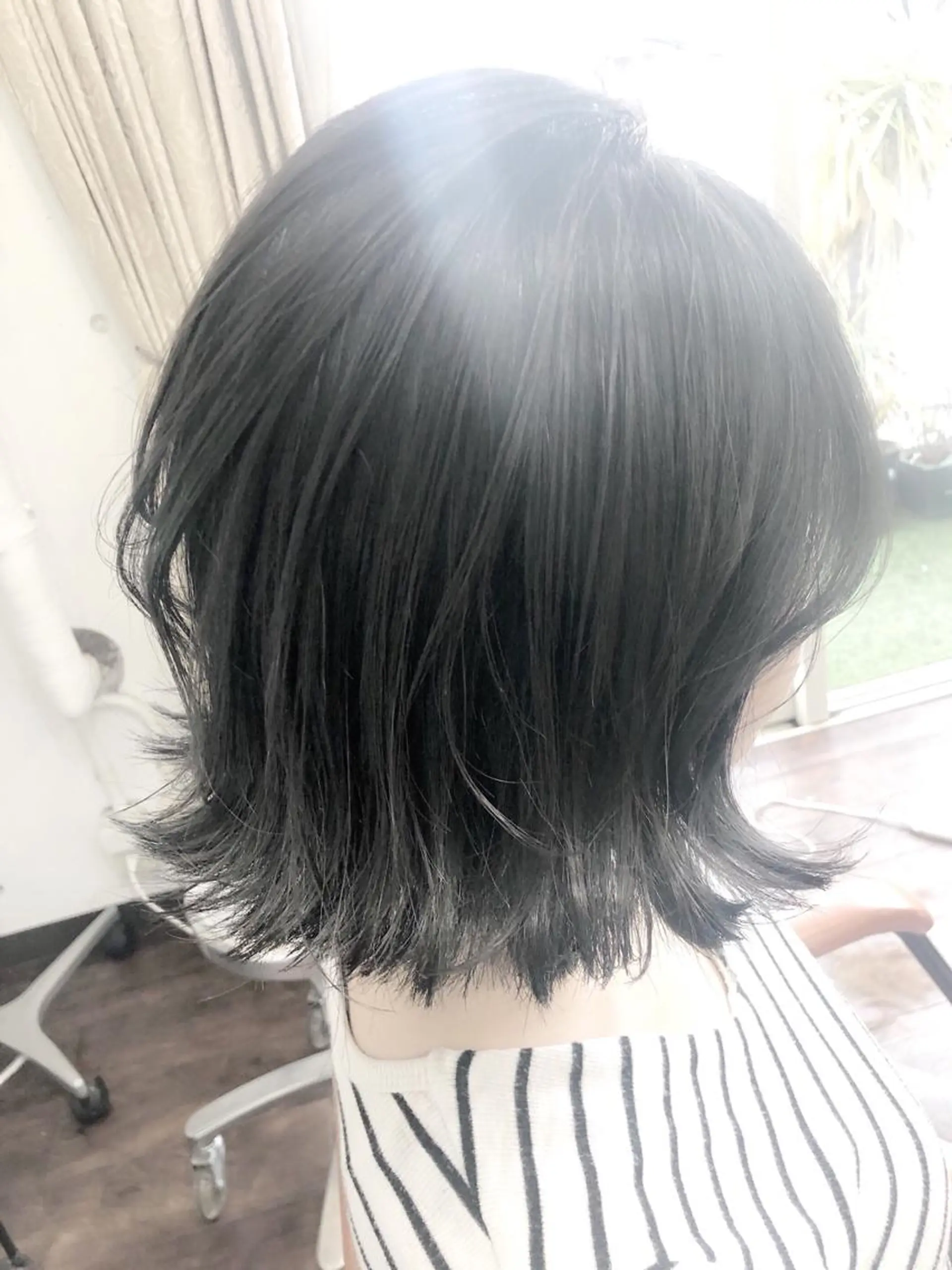カラー ブリーチ ブルーカラー ブルージュ ハイライトカラー ヘアカラー トリートメント ヘッドスパ グレージュ/髪質改善 Yamato.hのヘアスタイル