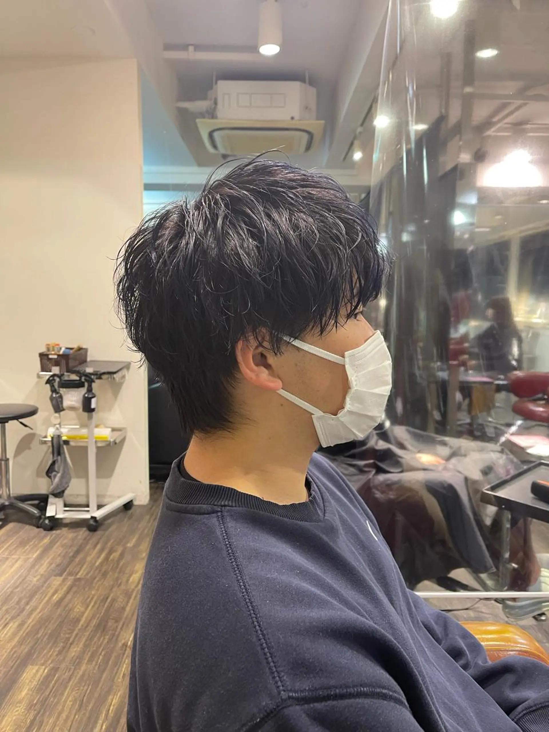 ショート カラー メンズ カット パーマ トリートメント メンズスタイル /メンズパーマ/須藤のヘアスタイル