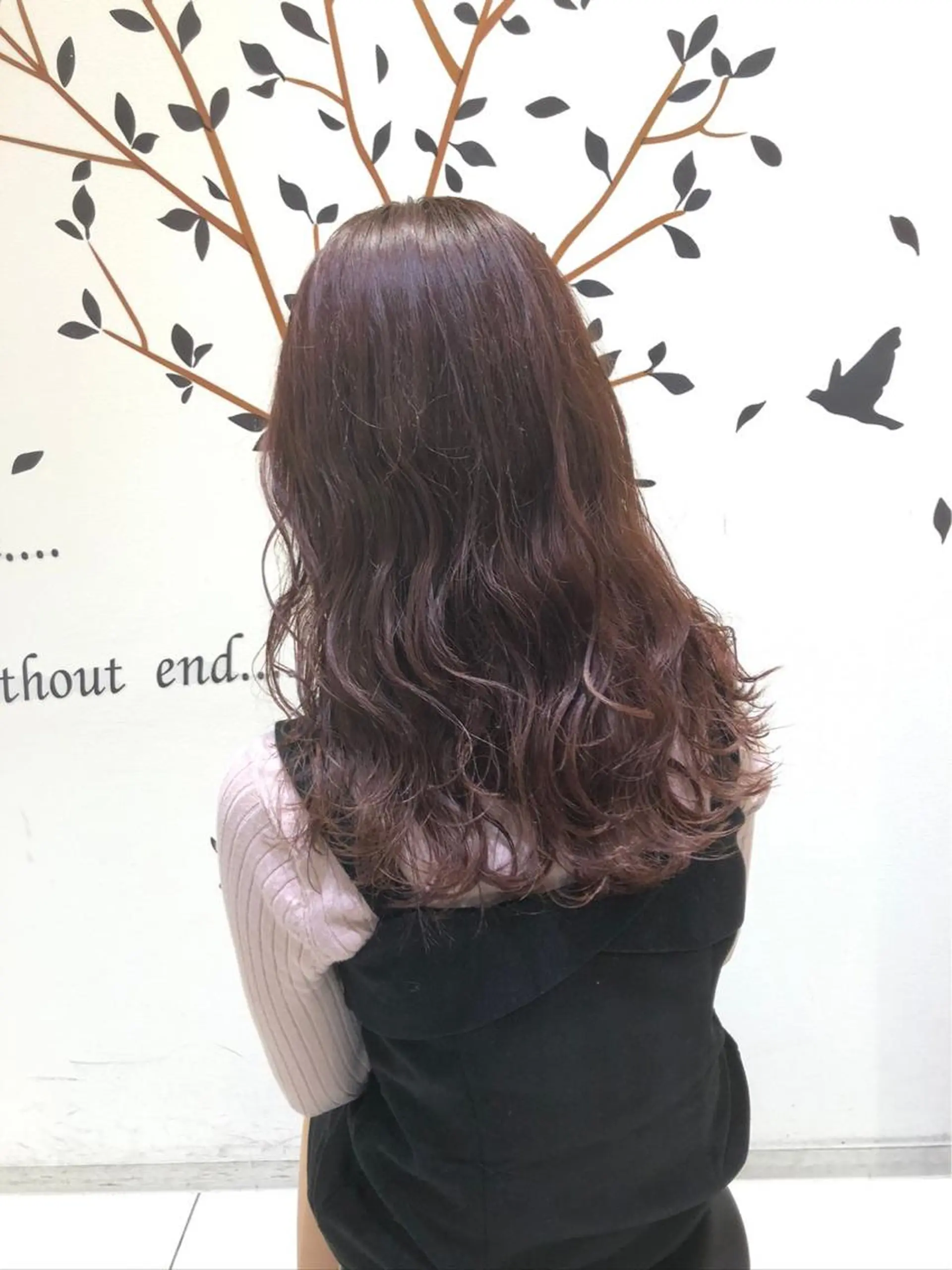 ロング カラー ヘアアレンジ 小白井 由美のヘアスタイル
