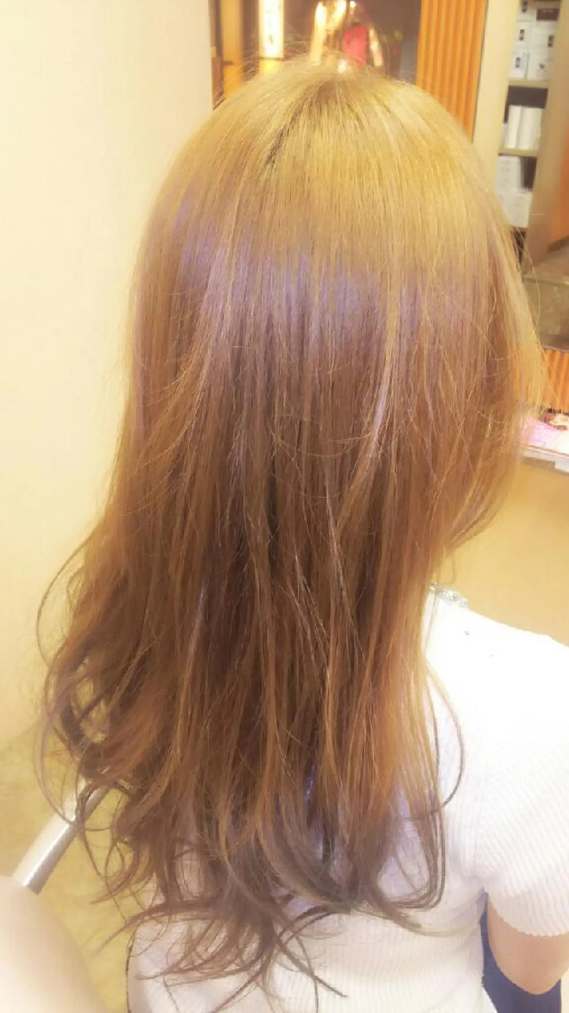 カラー ロング ハイトーンカラー 脇田 雄大のヘアスタイル