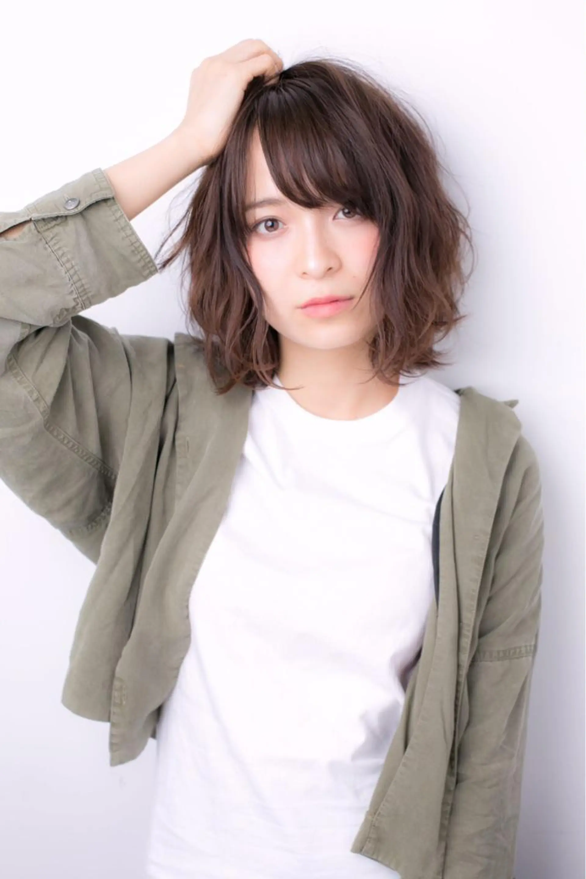 ショート 顔周りの垢抜けヘア 立山あいりのヘアスタイル
