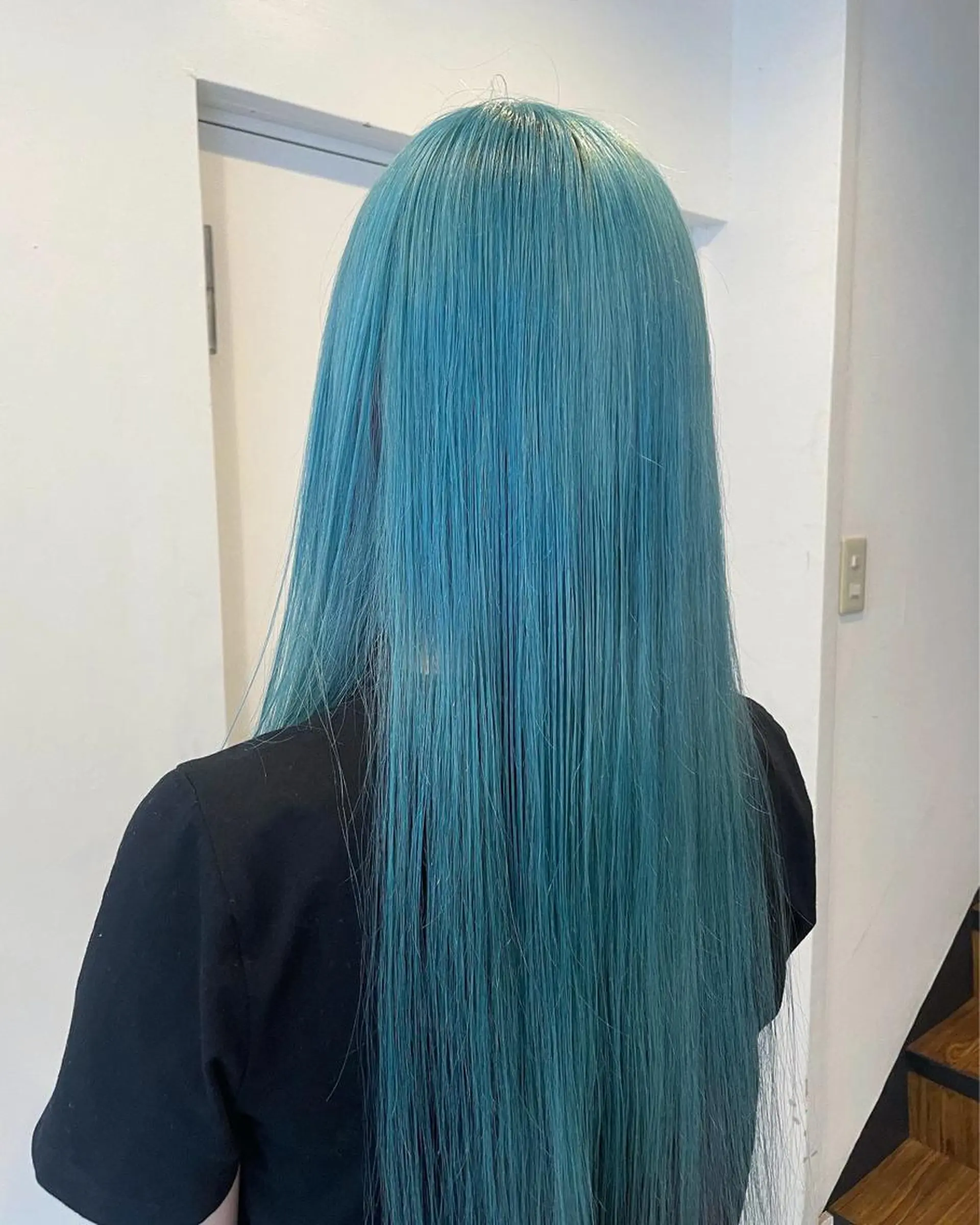 ロング カラー ハイトーンカラー 心斎橋/レイヤー/ ブリーチ/モエのヘアスタイル