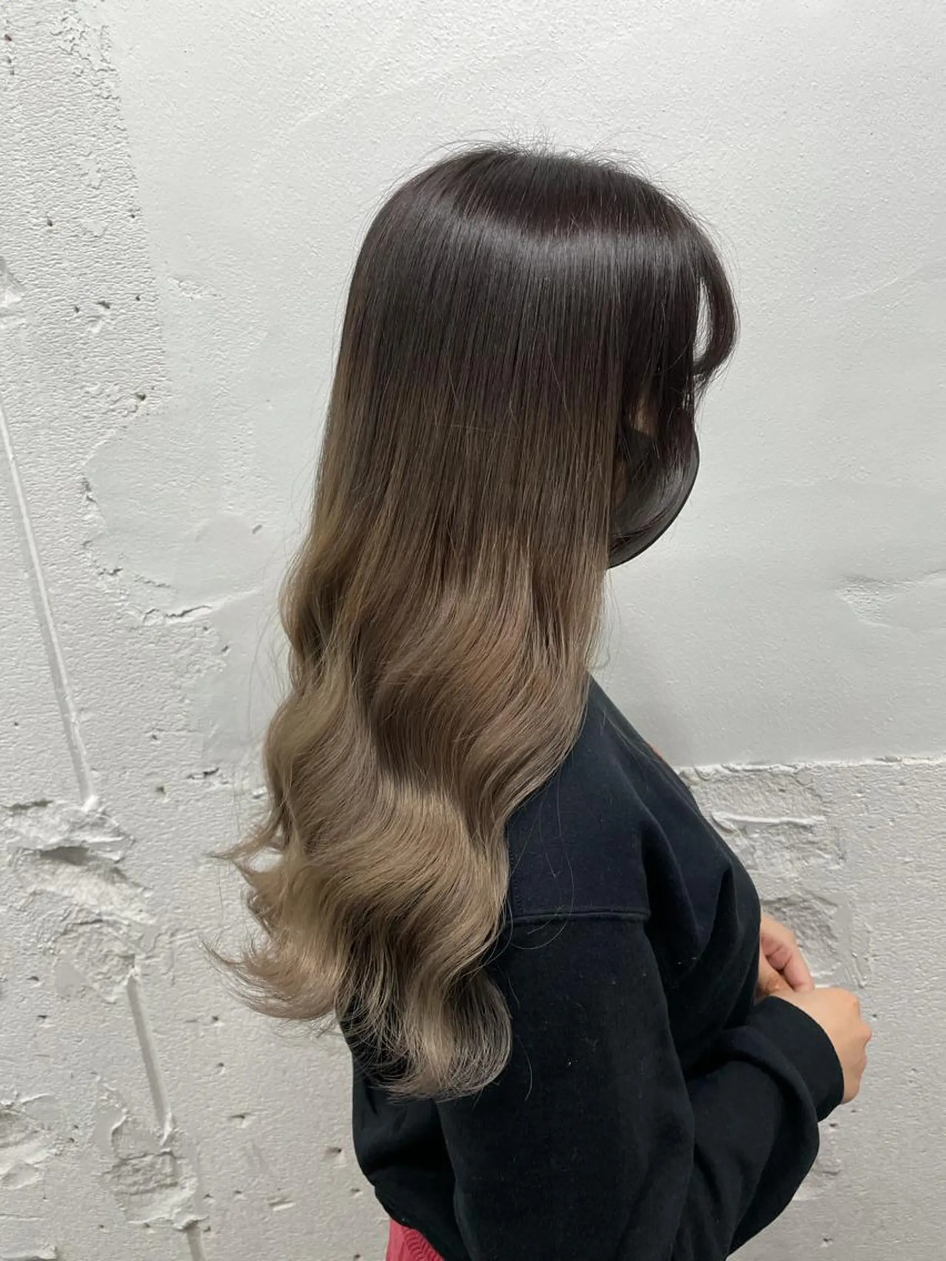 ロング ヘアカラー 🧡艶髪ちゅるん髪 🫧🧡YUKI❄️のヘアスタイル