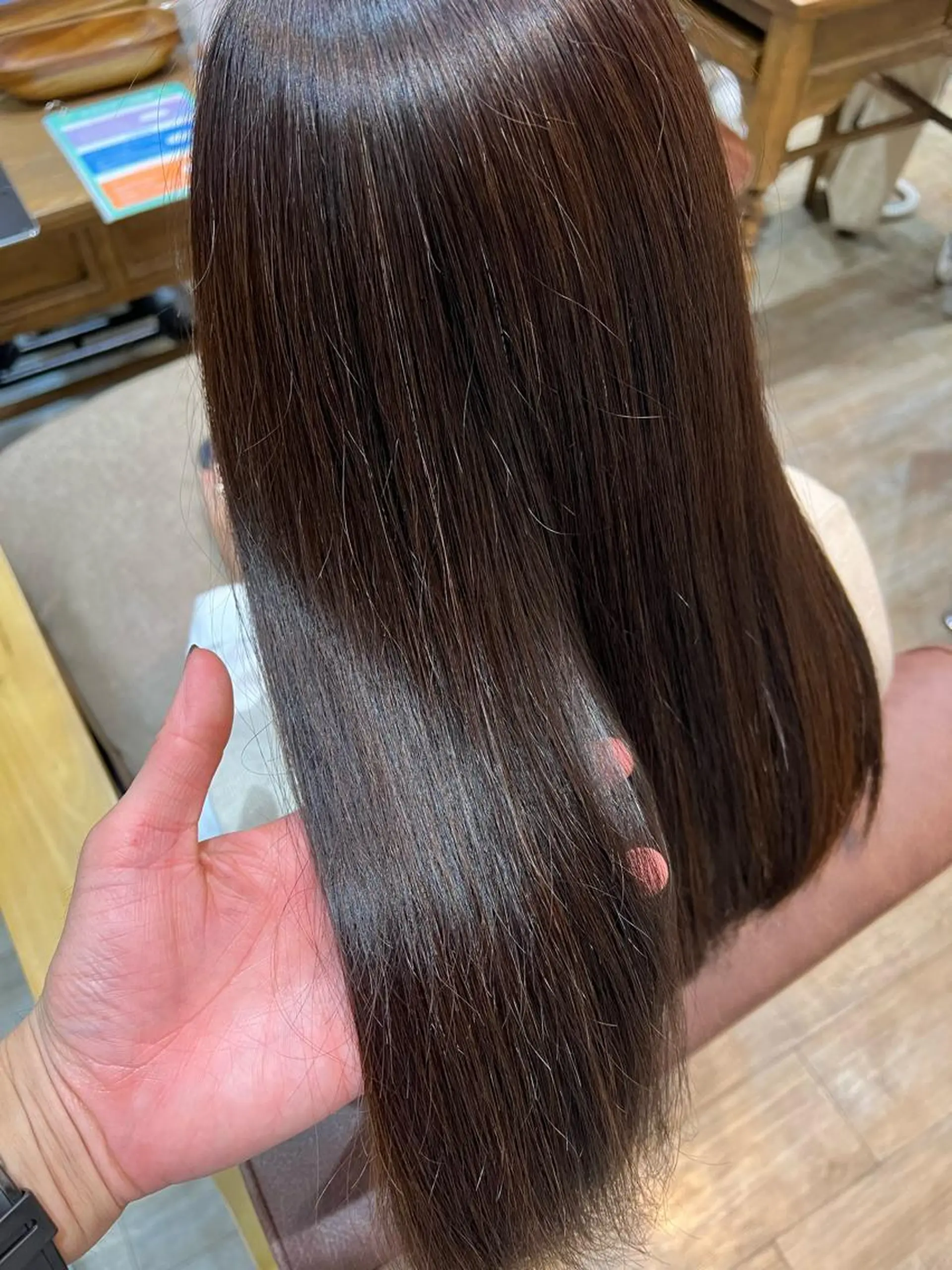 ミディアム 髪質改善 カット ヘアカラー トリートメント ブリーチ/髪質改善/ レイヤー/YUTOのヘアスタイル