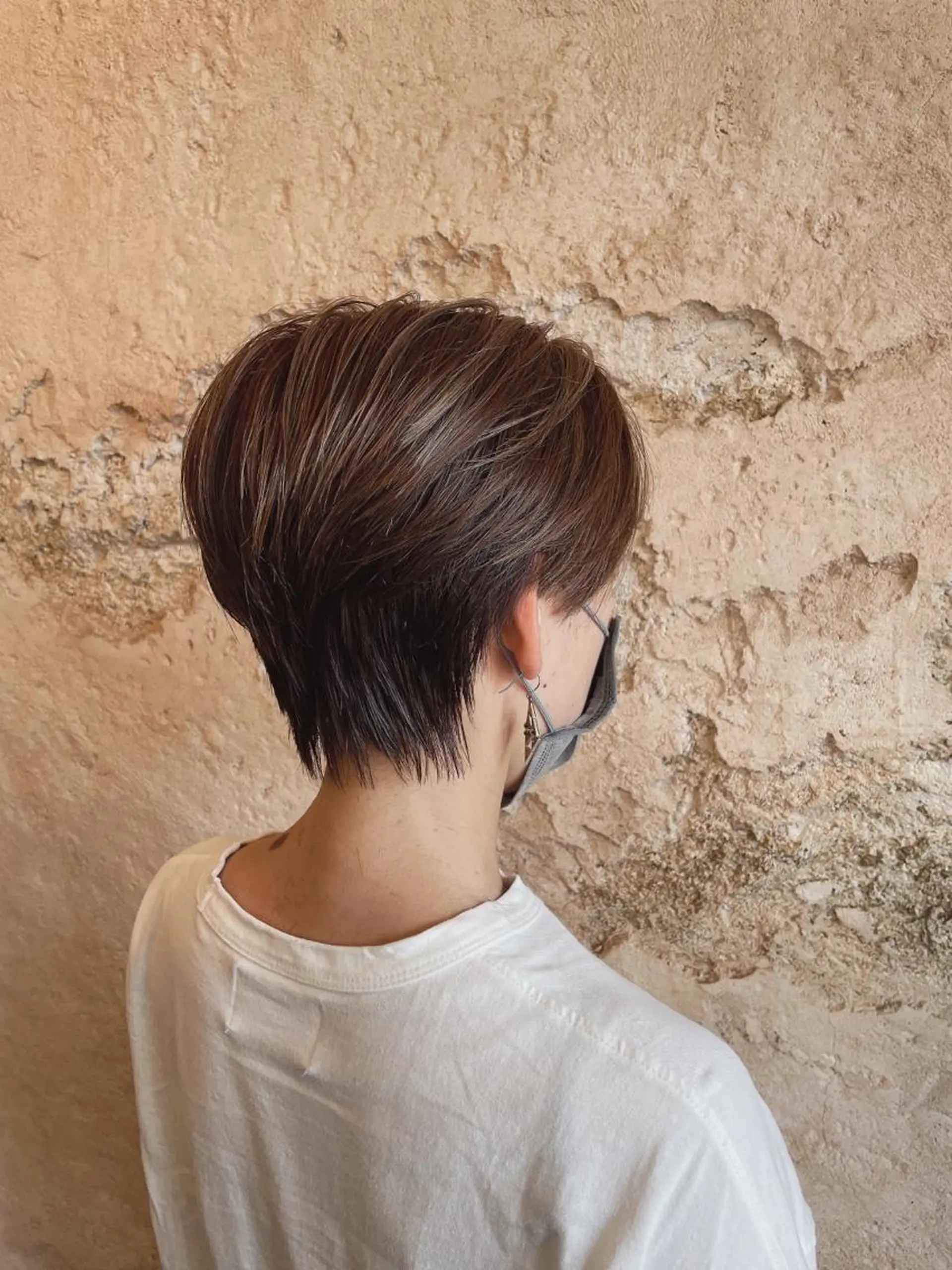 ショート カラー 髪質改善/茅ヶ崎 マツモト リョウのヘアスタイル