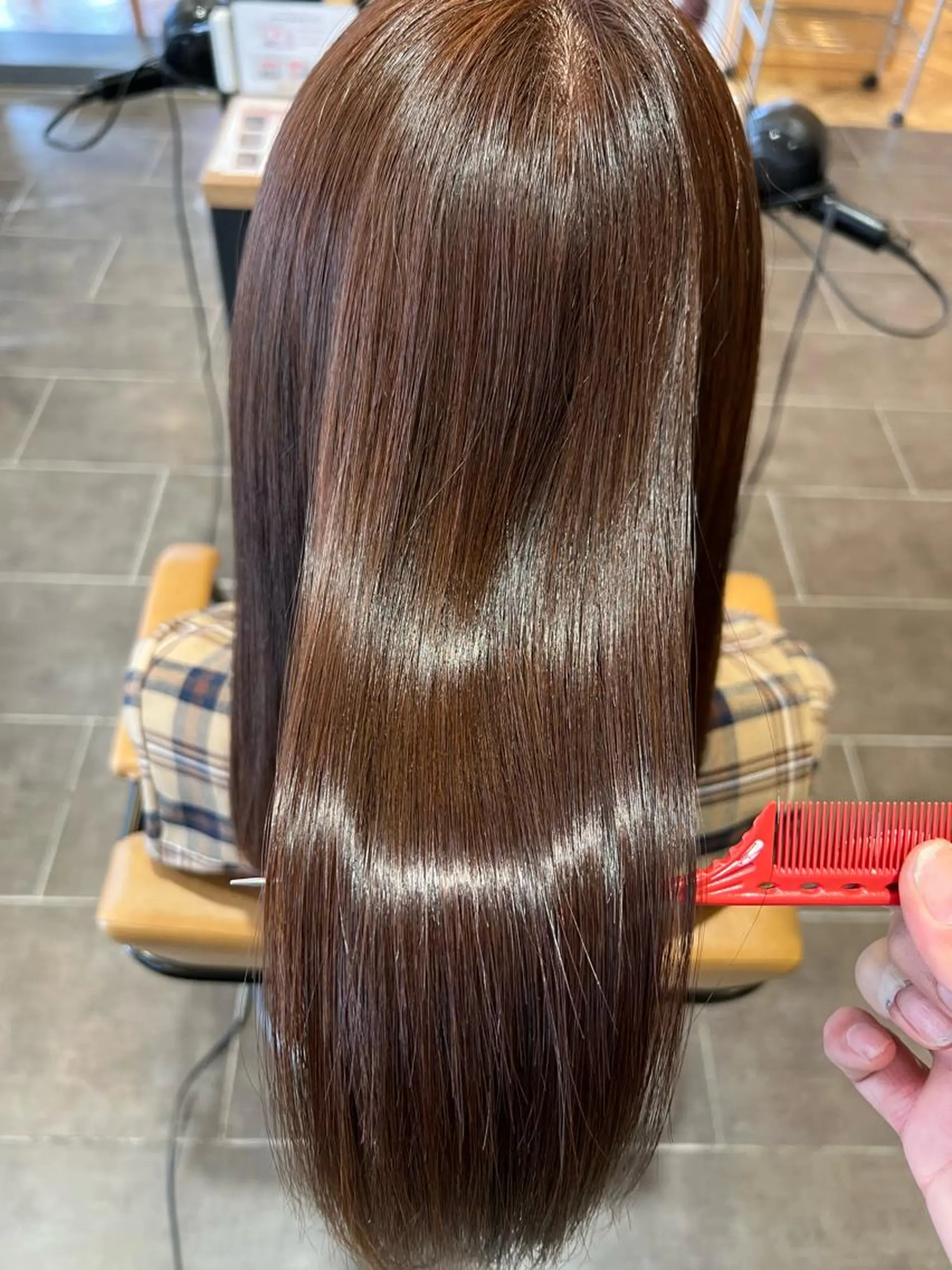 ロング カラー ツヤ髪の匠/髪質改善 山本晃太のヘアスタイル