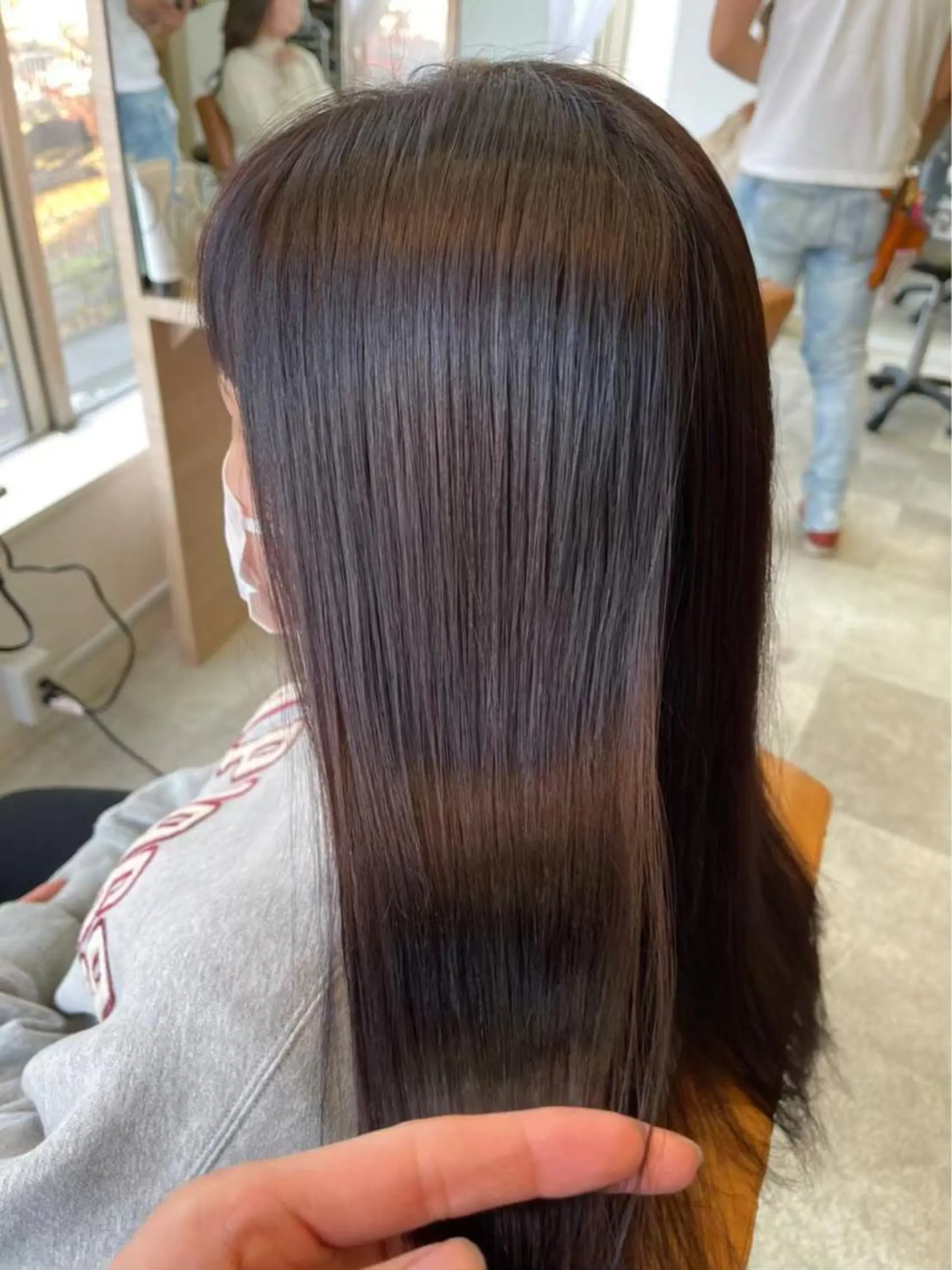 セミロング カラー 神戸ボブ✂️ ioe三宮/田 伸佳のヘアスタイル