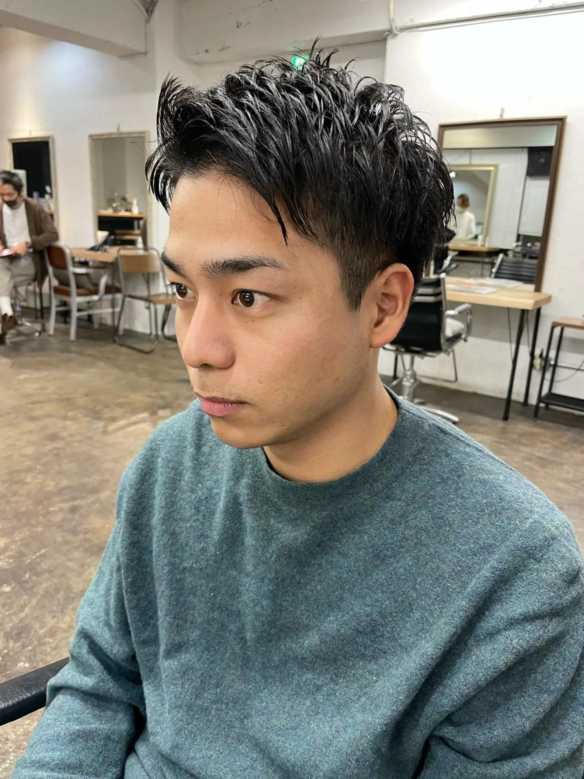 ショート メンズ メンズパーマ メンズ特化ryoのヘアスタイル