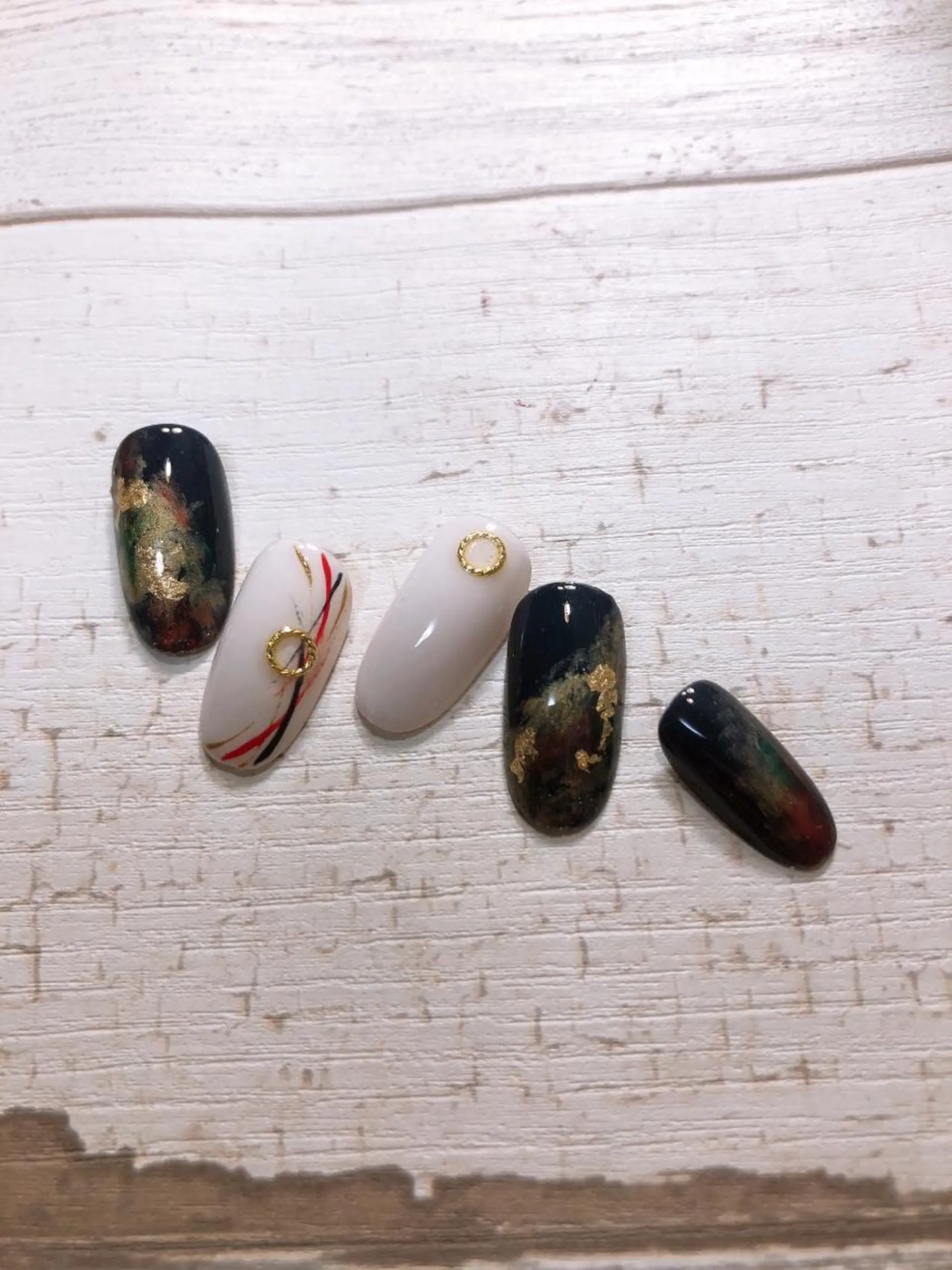 ネイル 成人式 ジェルネイル ニュアンスネイル パラジェル 春ネイル 北浦和 自爪育成ケアのネイルデザイン