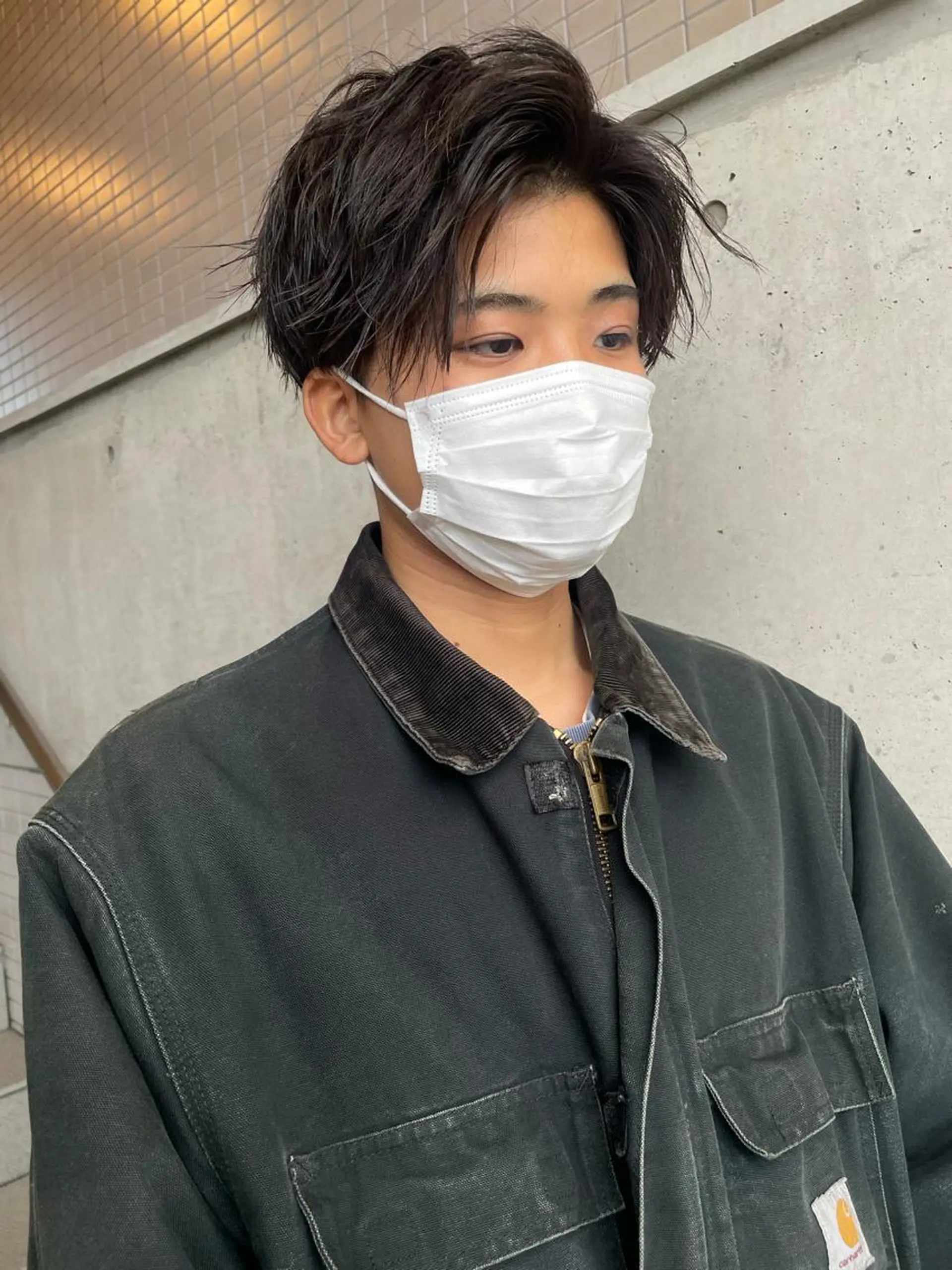 メンズ カット 大阪メンズ 美容師井上智博のヘアスタイル
