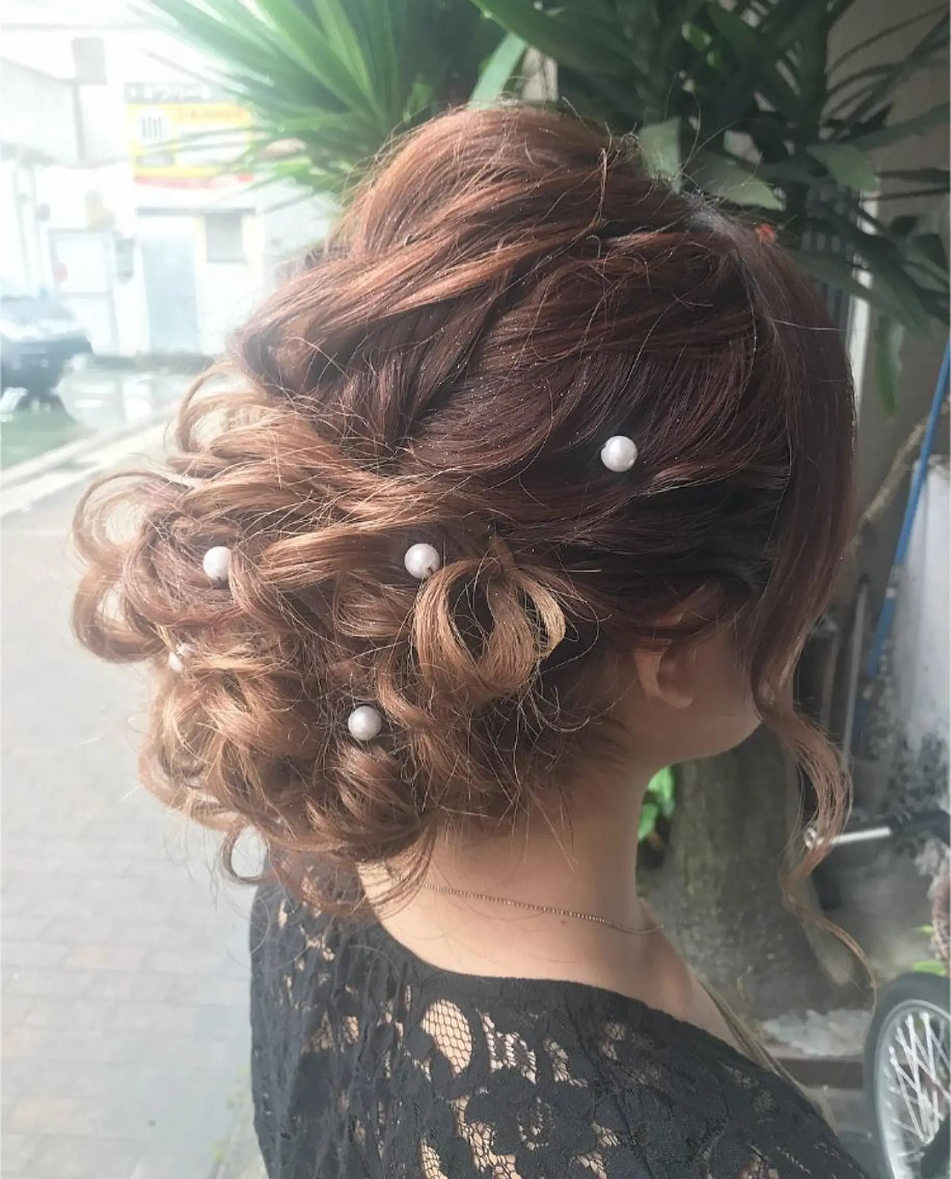 ヘアアレンジ ヘアセット 玉木 育実のヘアスタイル