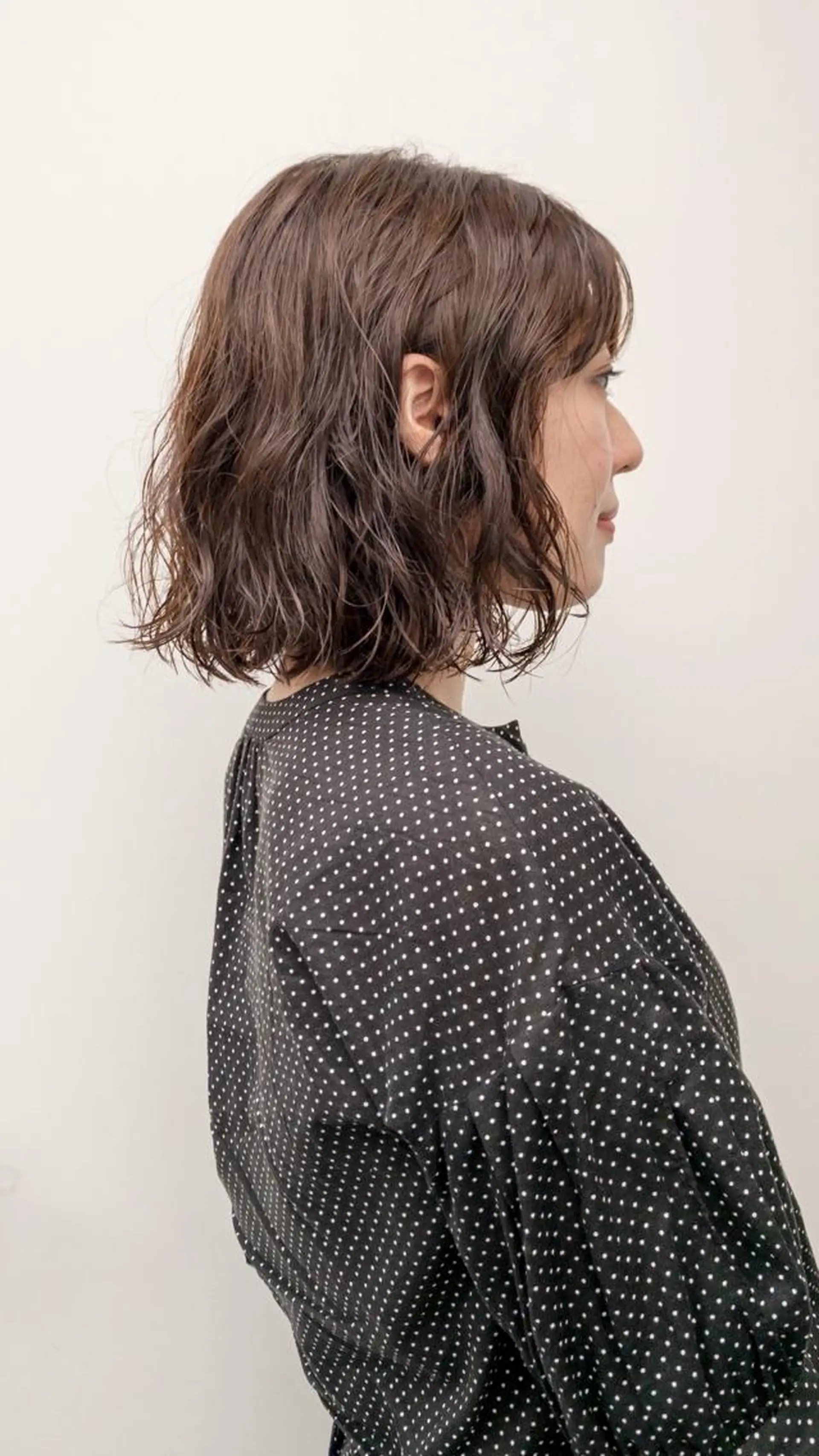 ショート パーマ ボブ 美髪/デザイン /　湯本　哲也のヘアスタイル