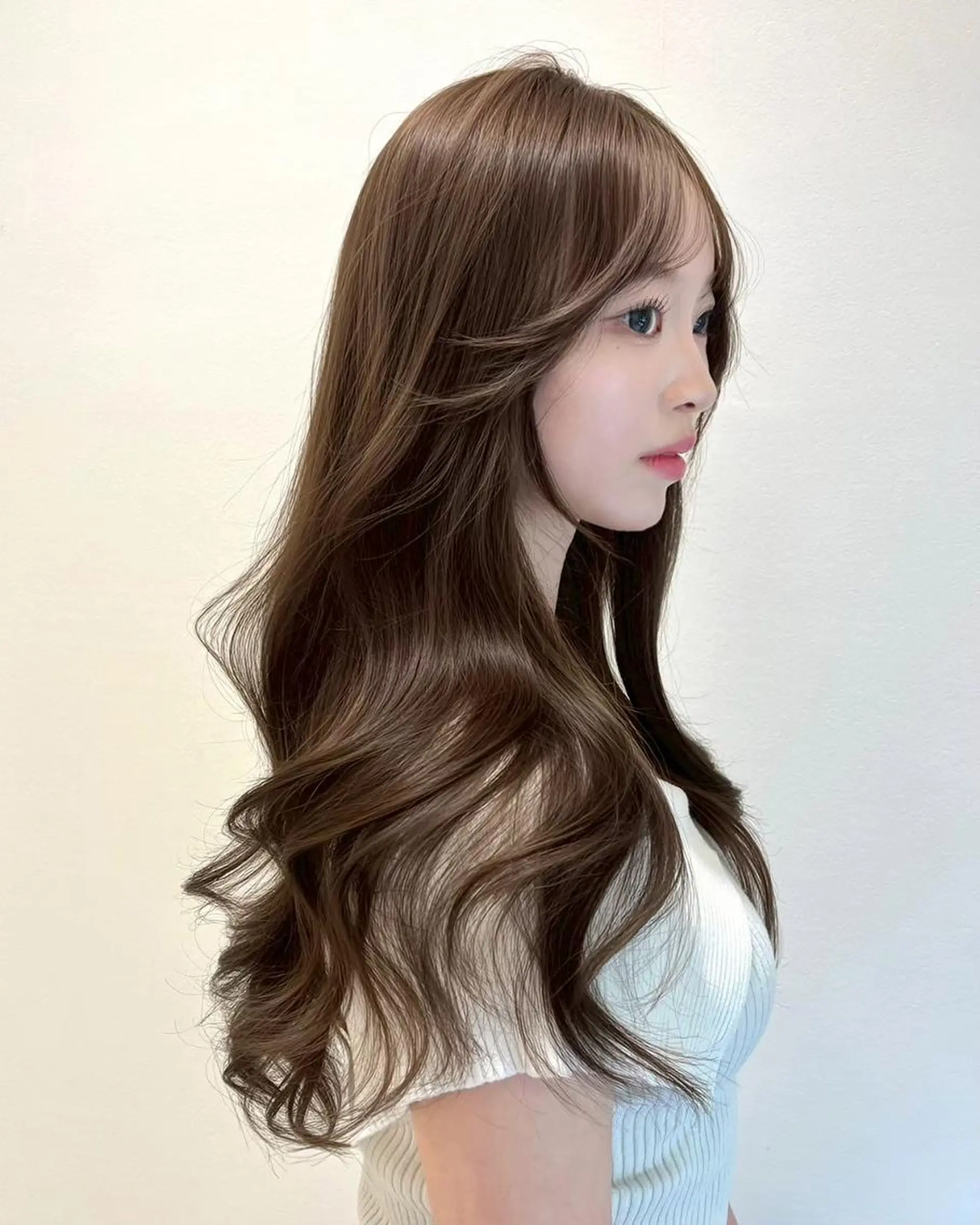 カラー 🪽韓国風レイヤー 🪽トレンドヘア🪽のヘアスタイル