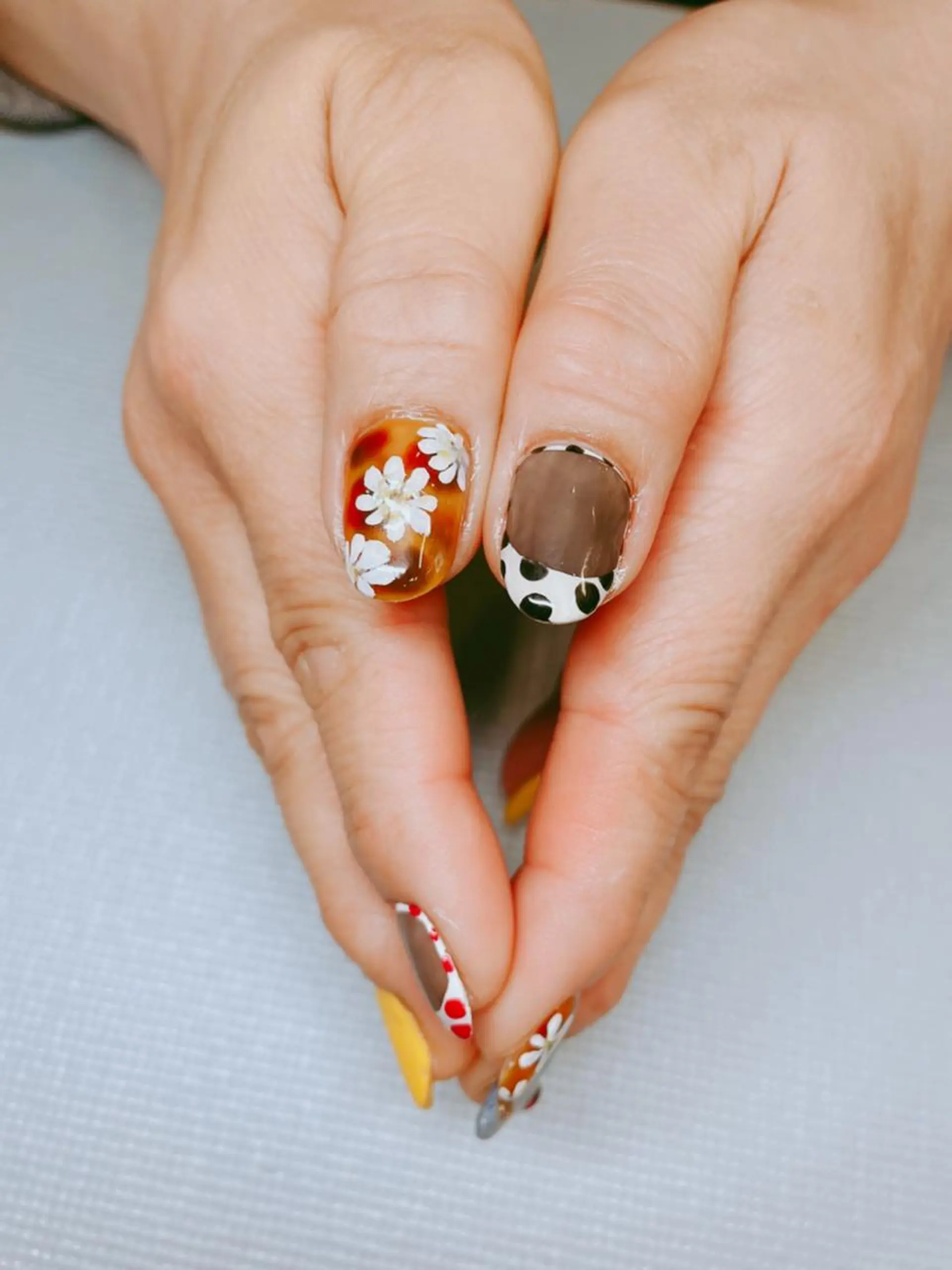 ネイル arm in arm ︎✿Yamamotoのマツエク・マツパデザイン