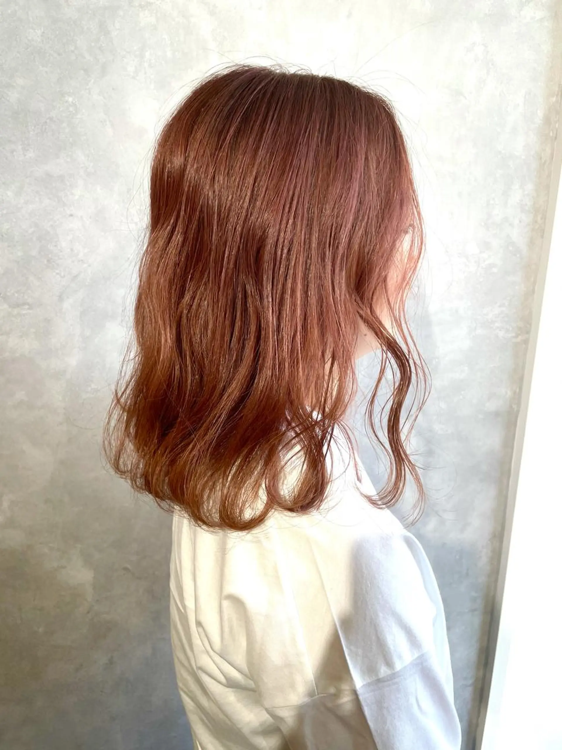 カラー ピンクカラー ヘアカラー トリートメント 【髪質改善】 川津翔太のヘアスタイル