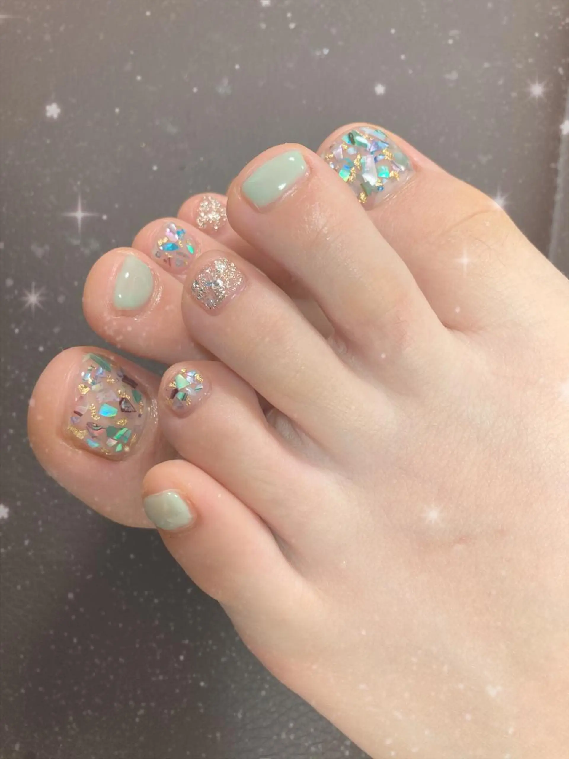 ネイル フットネイル フットネイル nailroom ＿anelaのネイルデザイン