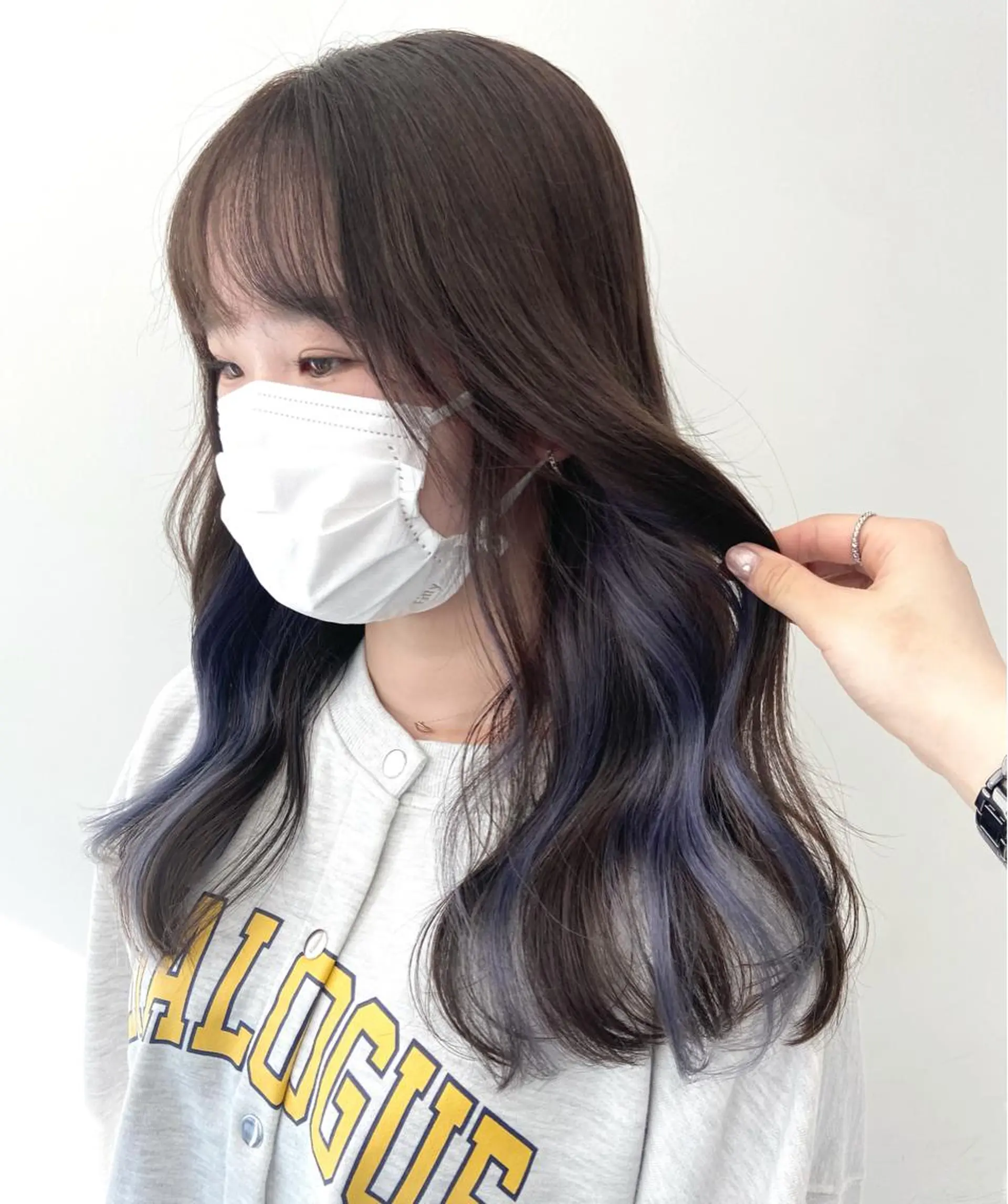 ミディアム 韓国レイヤー/ヘア カラー🎀ayamiのヘアスタイル