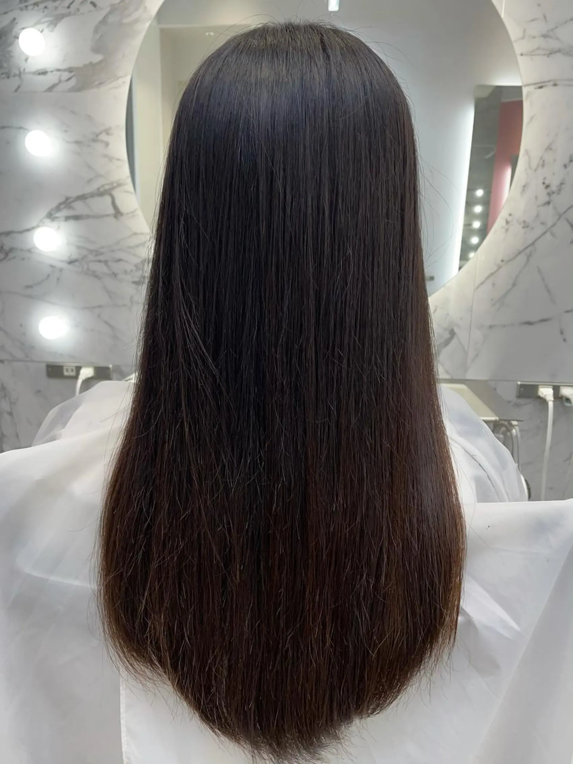 ロング カラー 韓国×網紅ヘア 🤍りん🤍のヘアスタイル