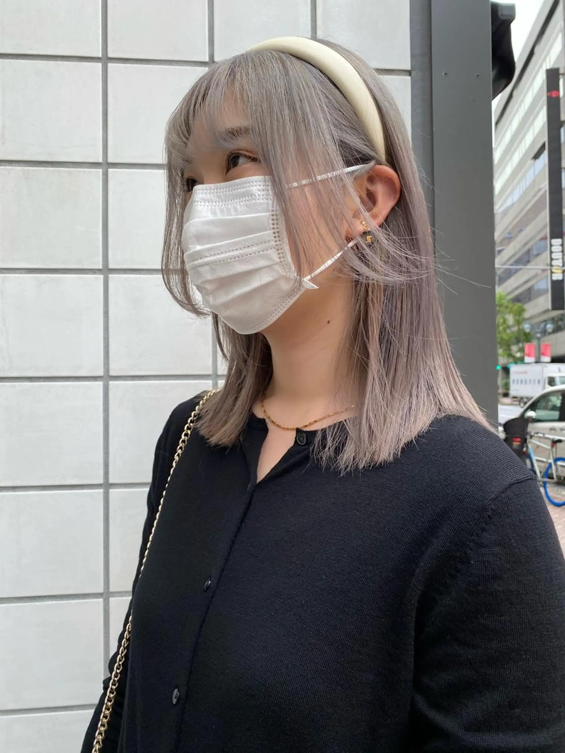 セミロング カラー サカグチユキナ 【tocca】のヘアスタイル