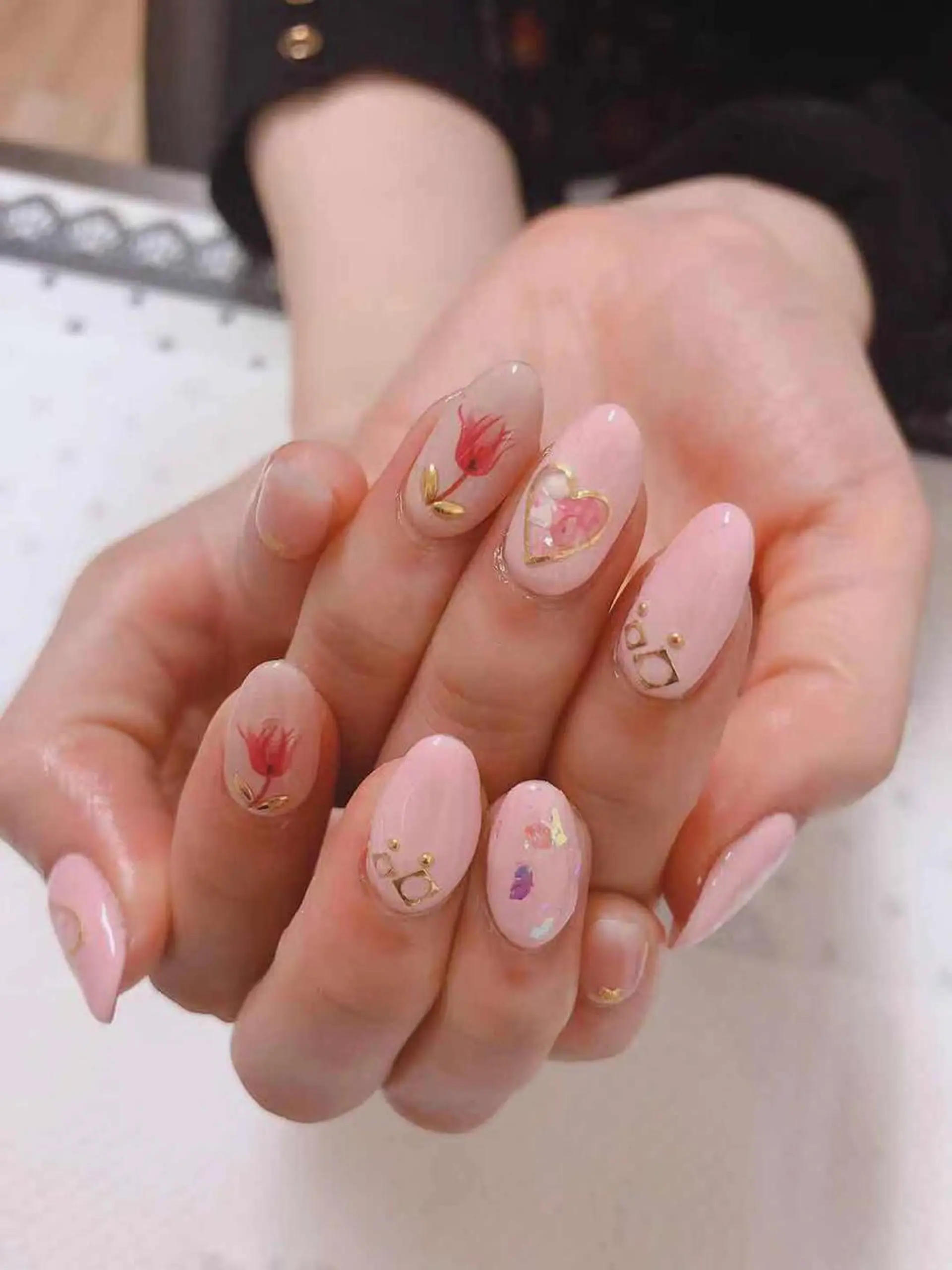 ネイル MiKi Nai池袋 長さだし得意のネイルデザイン