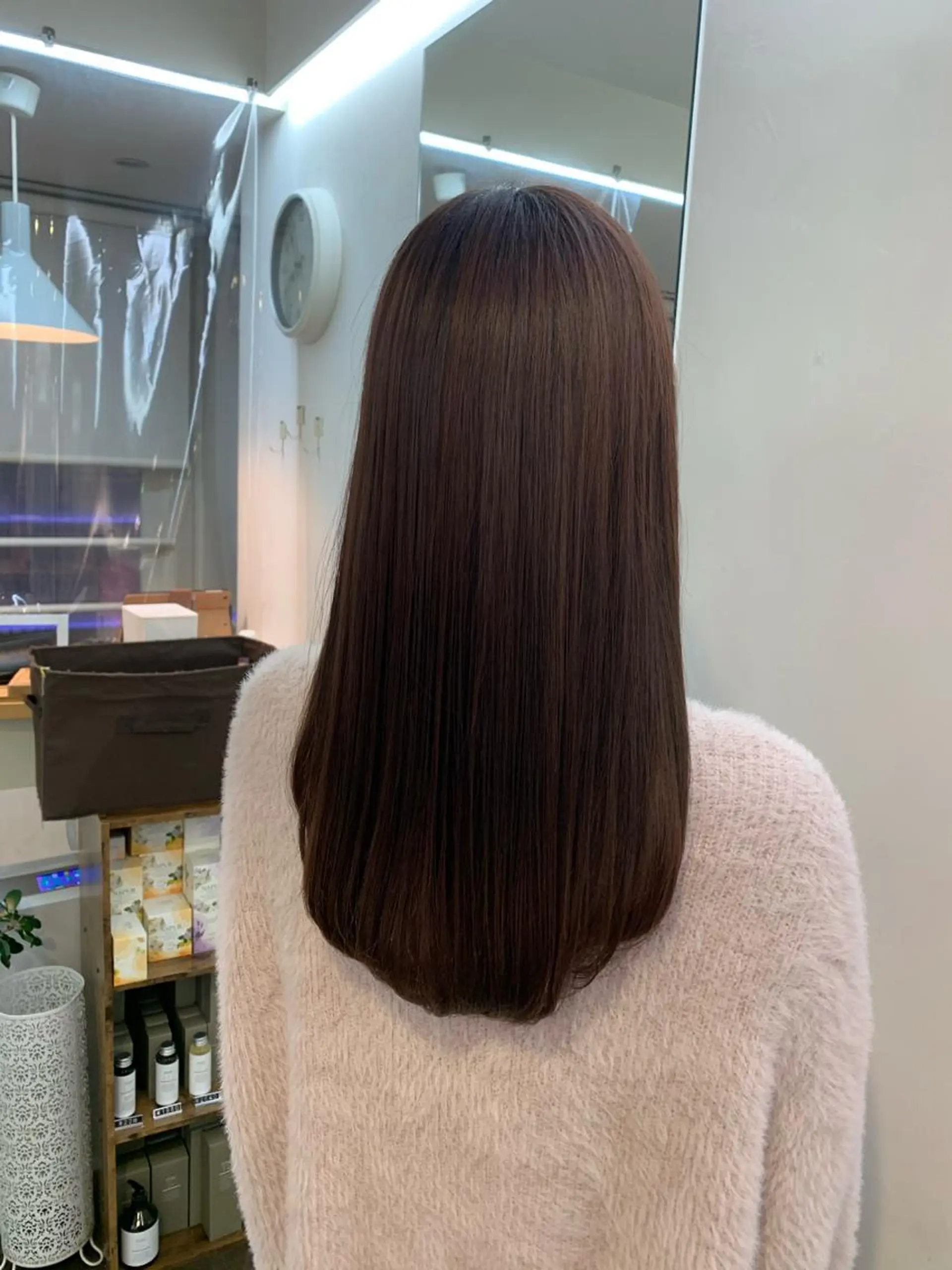 ロング デジタルパーマ🫧 韓国風ヘア🫧サクラのヘアスタイル