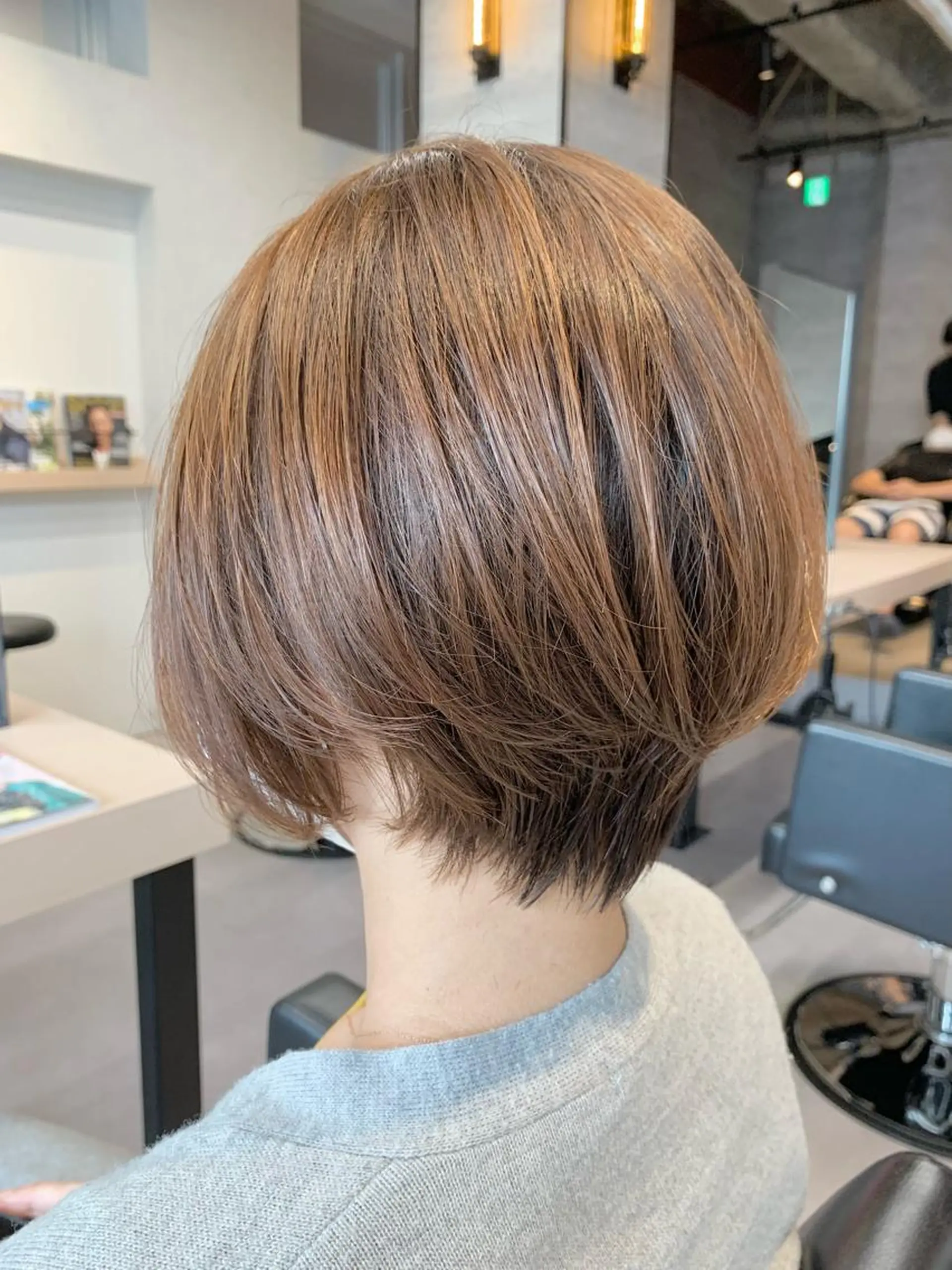 ショート カラー カット トリートメント ヘッドスパ ❤️Ruminate 日暮里店❤️のヘアスタイル