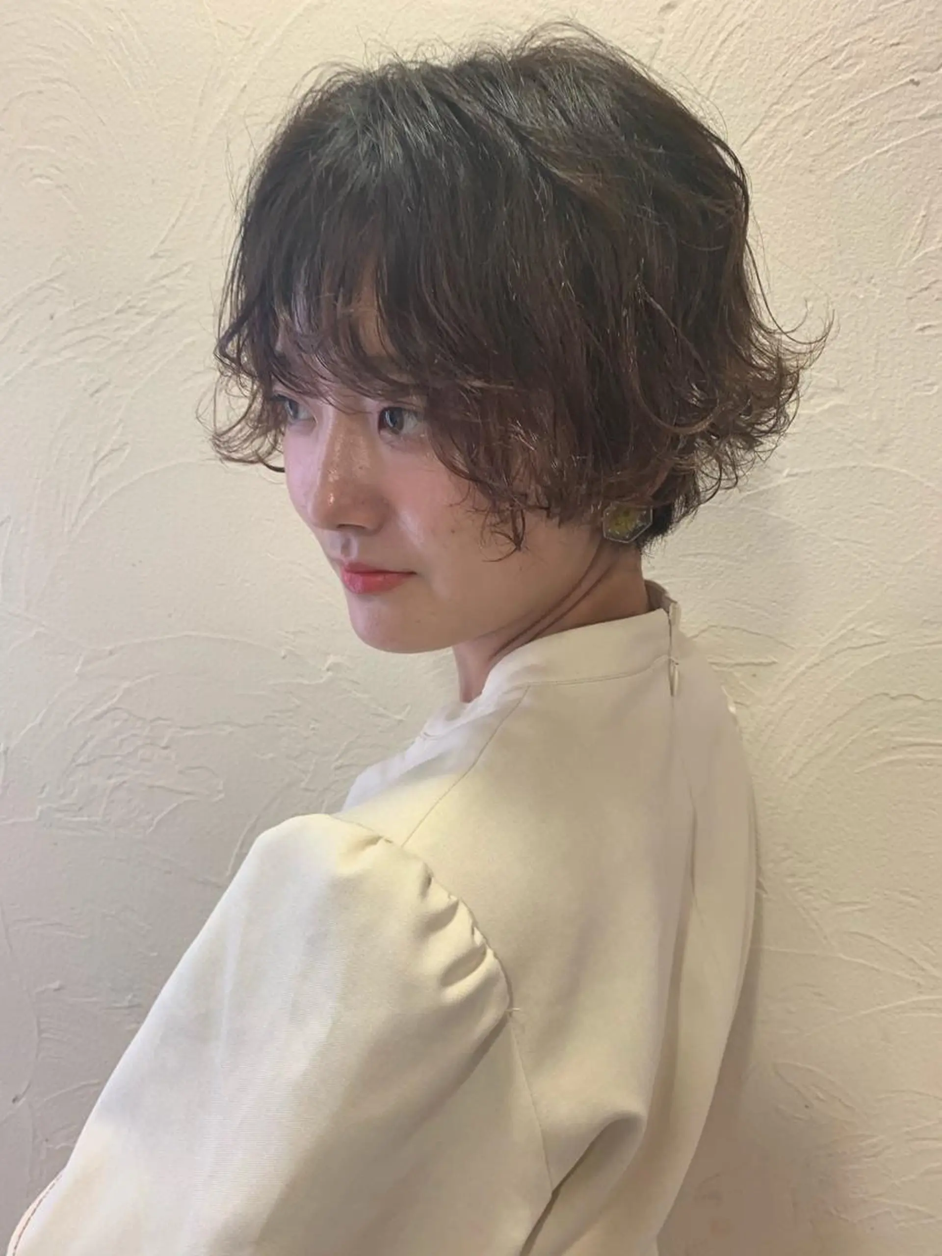 ショート パーマ 🌙FLYCKA ☀️縮毛矯正のヘアスタイル