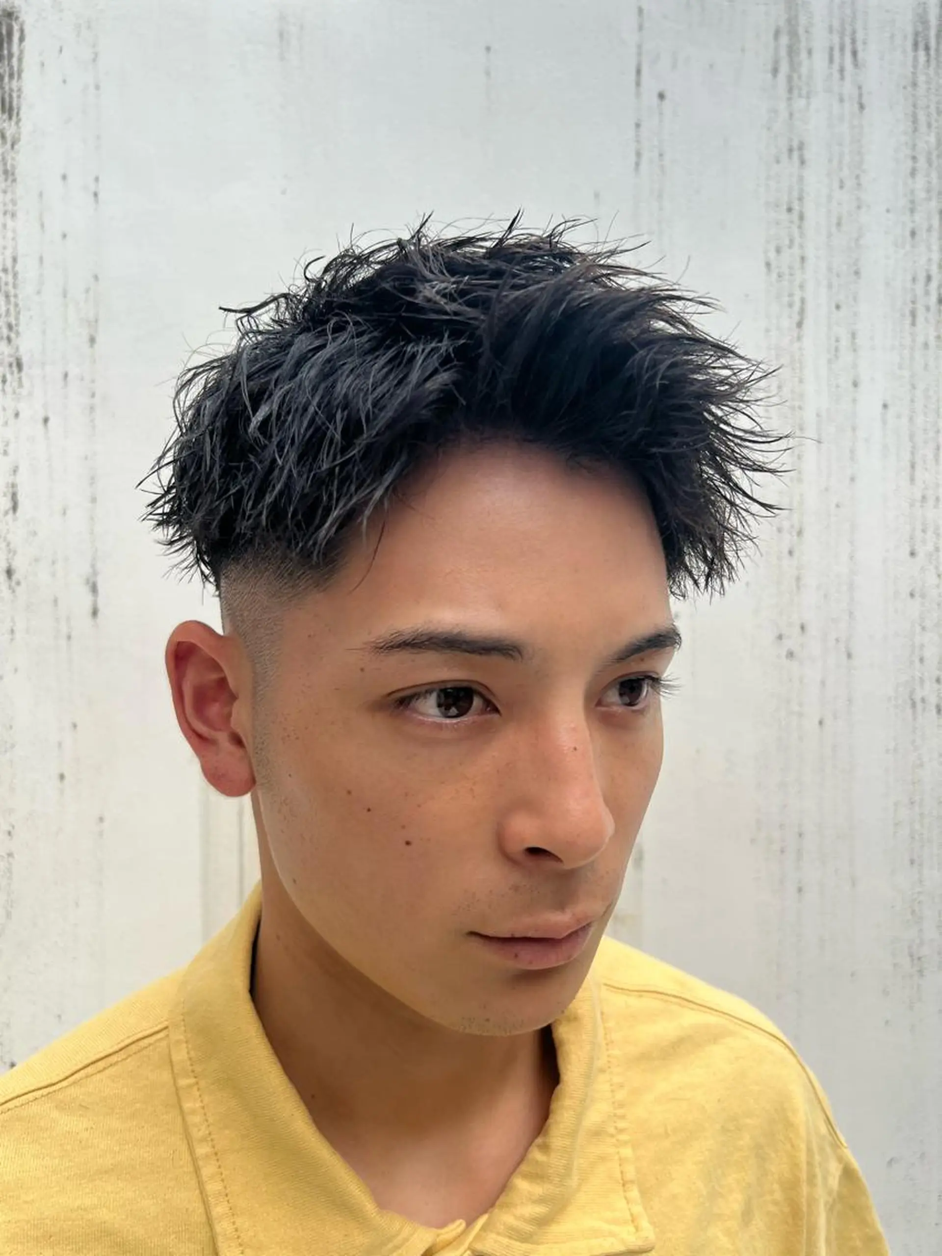 ショート ツイストパーマ SHION men's permのヘアスタイル