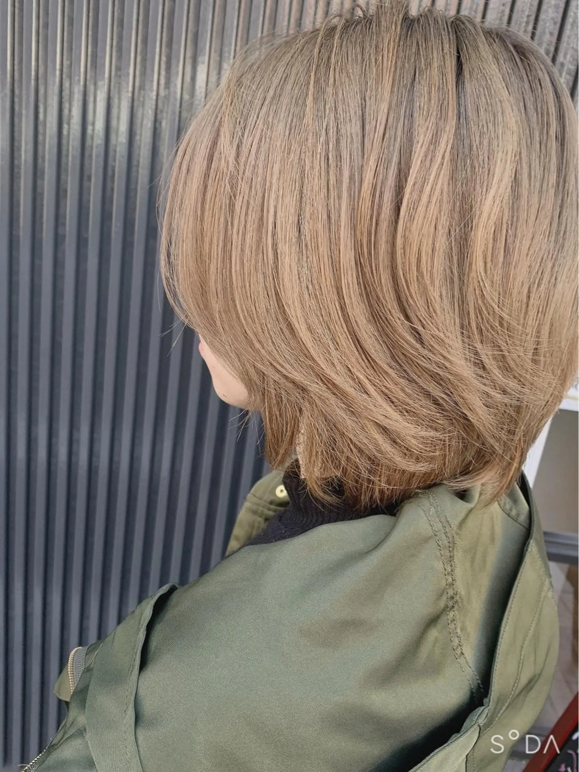 ミディアム カット ヘアカラー トリートメント 山本 みきのヘアスタイル