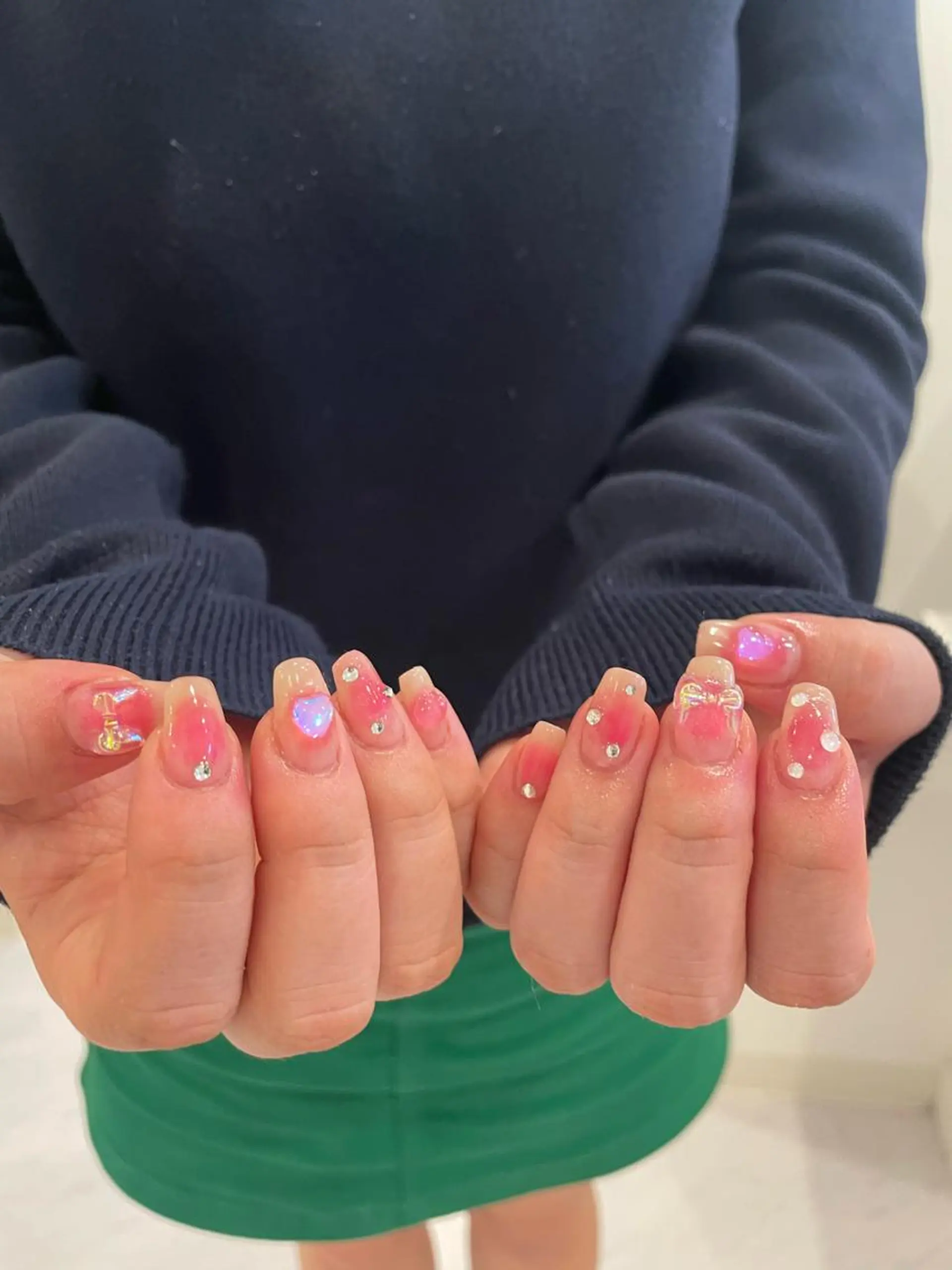 ネイル 束感まつ毛/ネイル/ LED♥KIRARAのマツエク・マツパデザイン