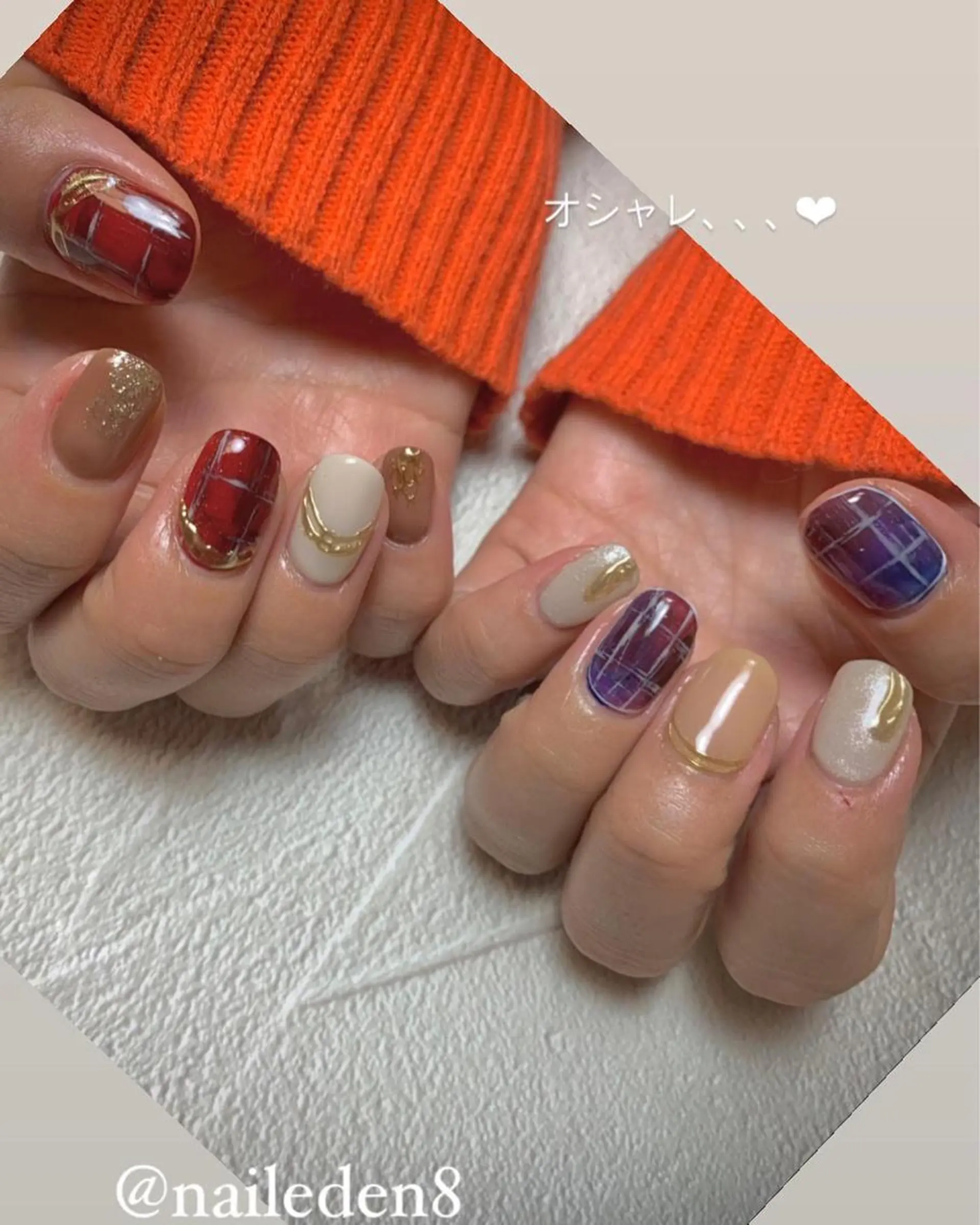 ネイル 持ち込み Eden ♾️のネイルデザイン