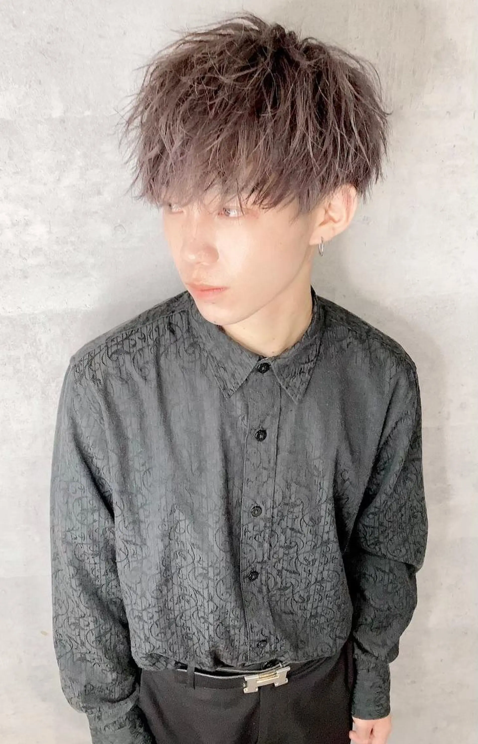 メンズ メンズハイライト メンズインナーカラー saho .のヘアスタイル