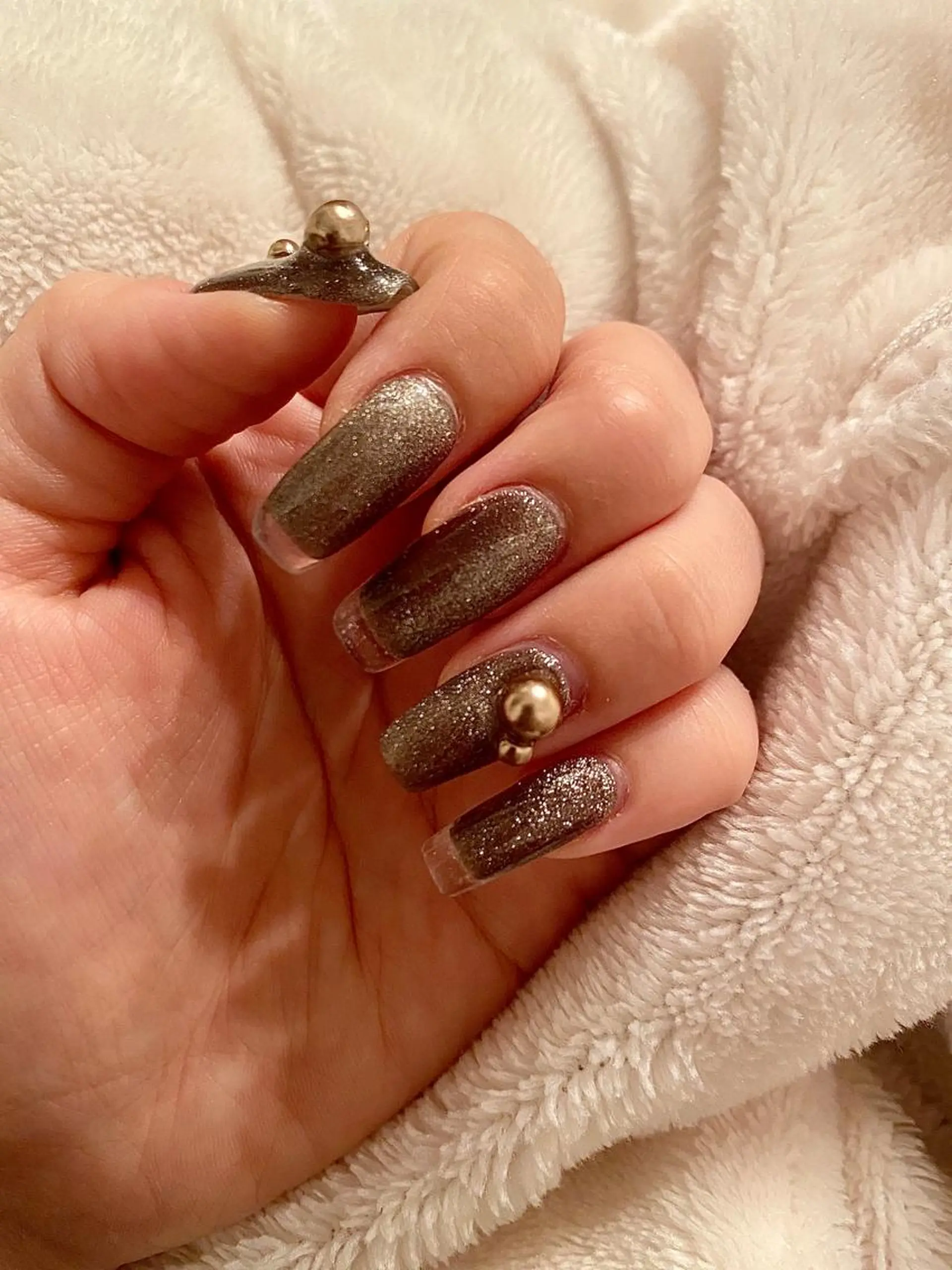 ネイル クリアネイル Charme. NOBUKOのネイルデザイン