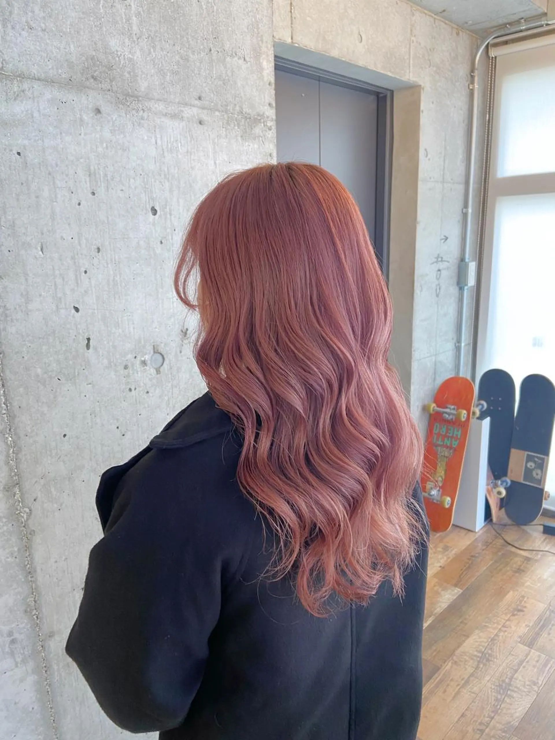 ロング カラー ヘアアレンジ ❤️カラー得意 🧡松浦睦樹❤️のヘアスタイル