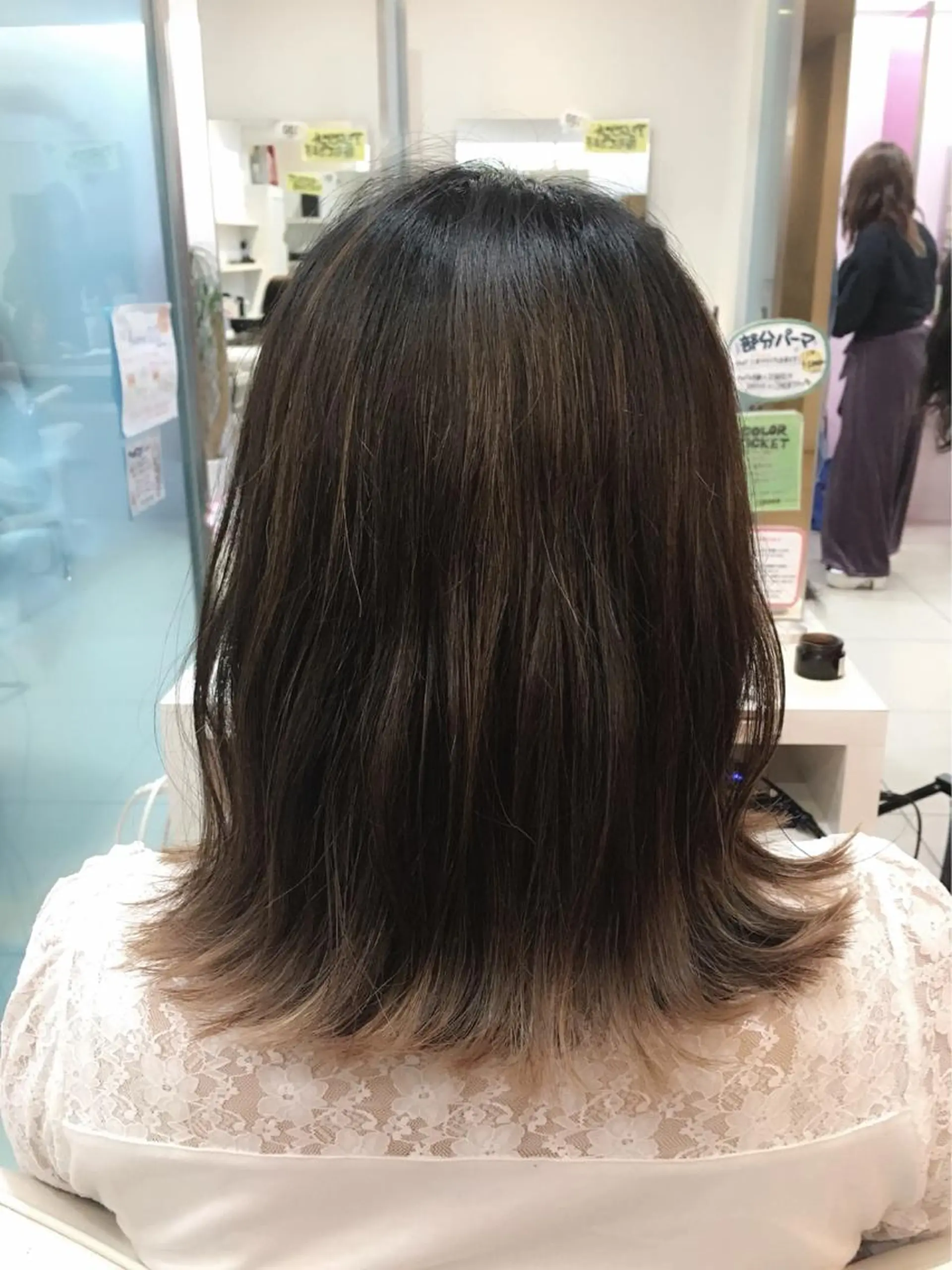 ミディアム 外ハネヘア 💎髪質改善特化/ 町田莉彩💎のヘアスタイル