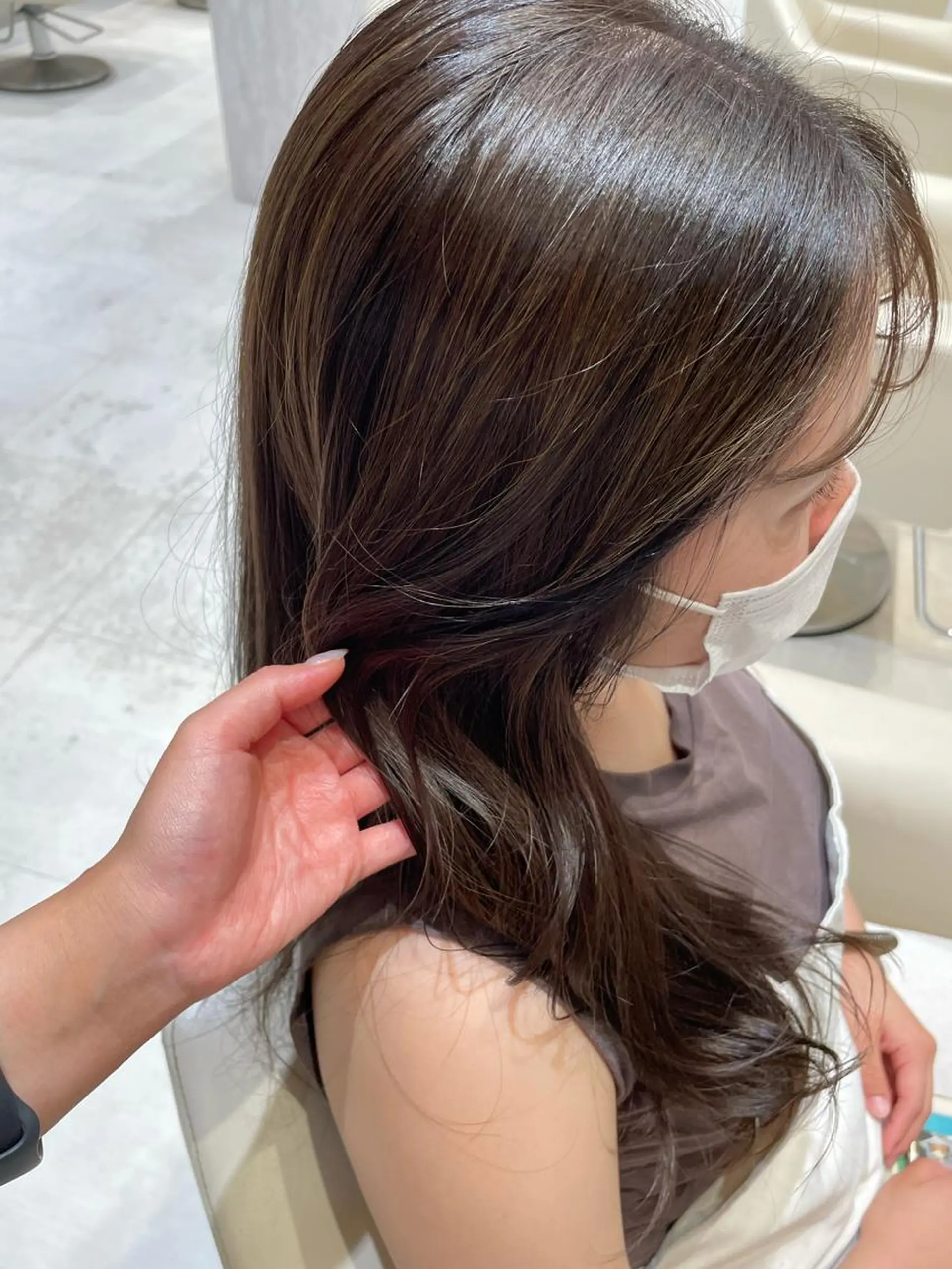 ロング カラー K-two谷町❄️ hinaのヘアスタイル