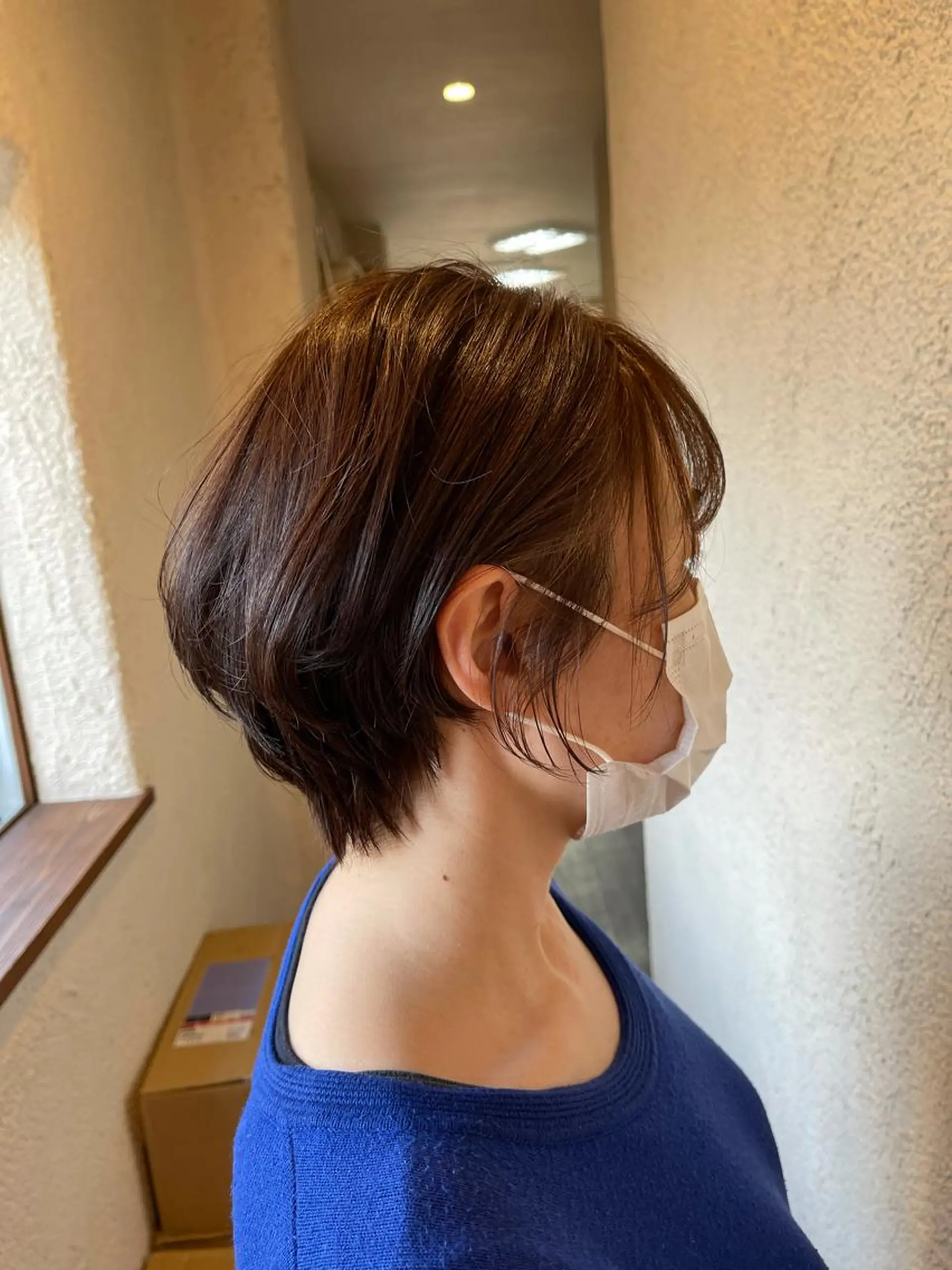 ショート ショートヘア 磧本 祐里恵のヘアスタイル