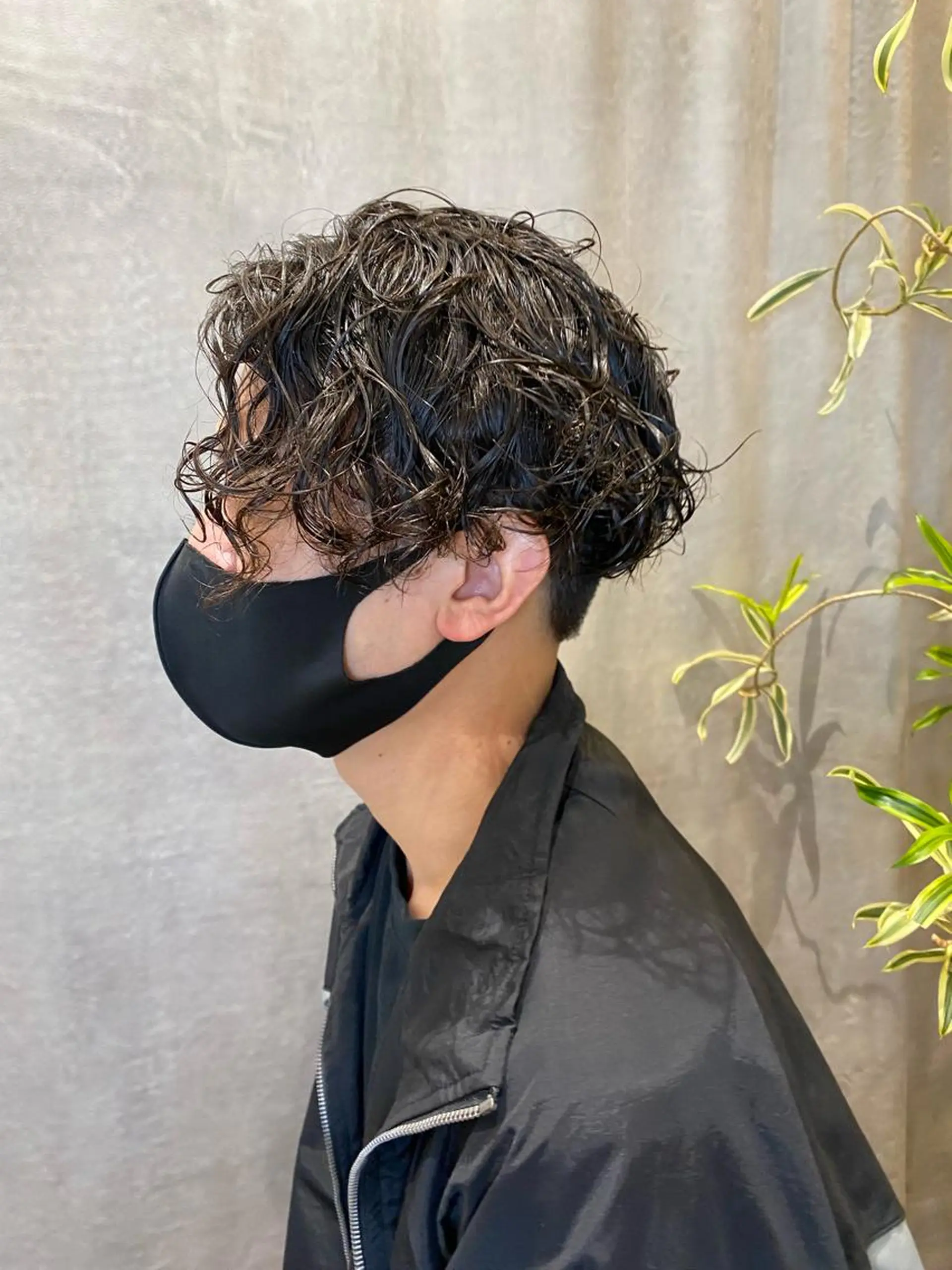 パーマ メンズ 大口 楓のヘアスタイル