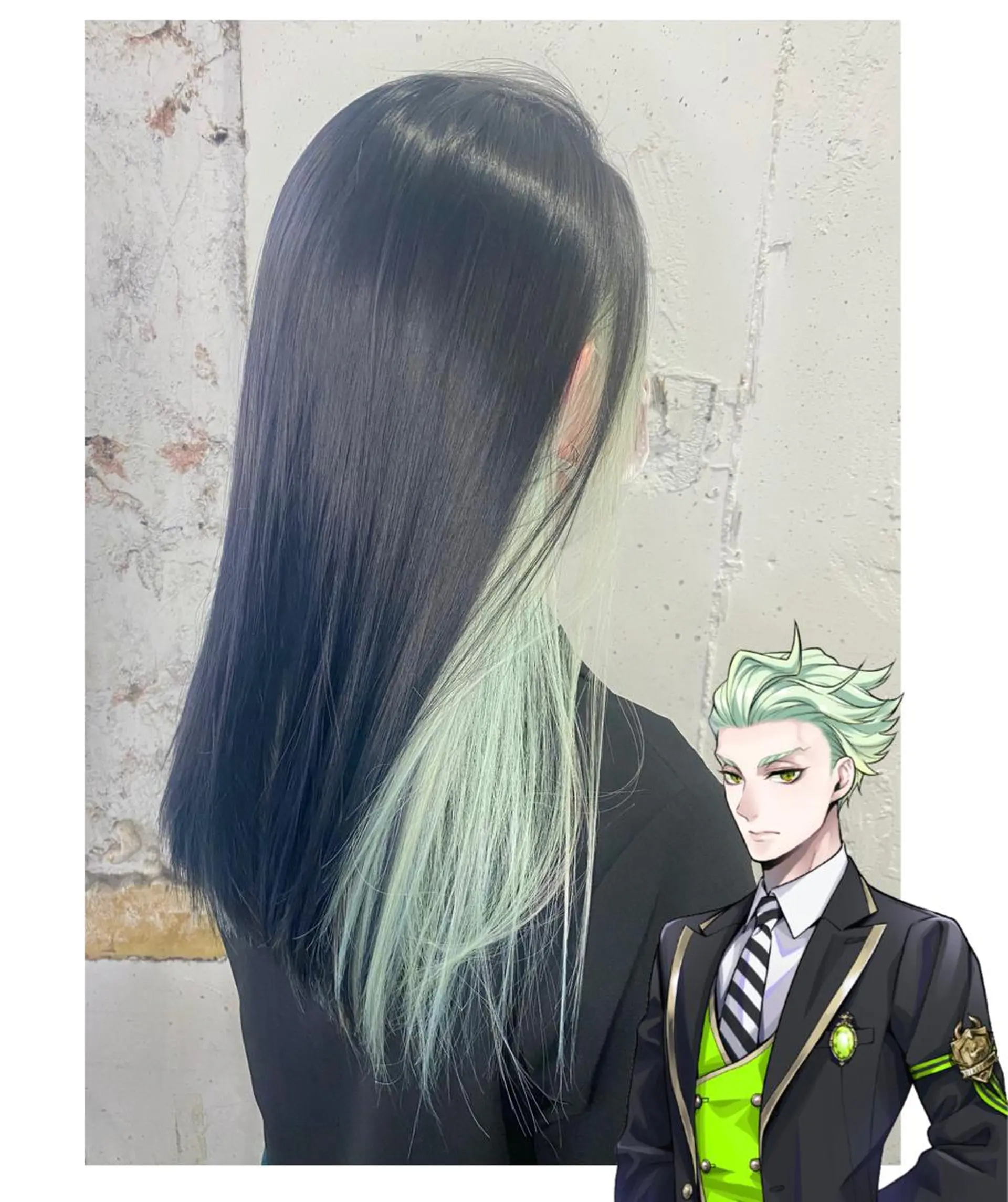 ミディアム カラー ヘアカラー TSUNO🦖 派手髪/オタク美容師のヘアスタイル