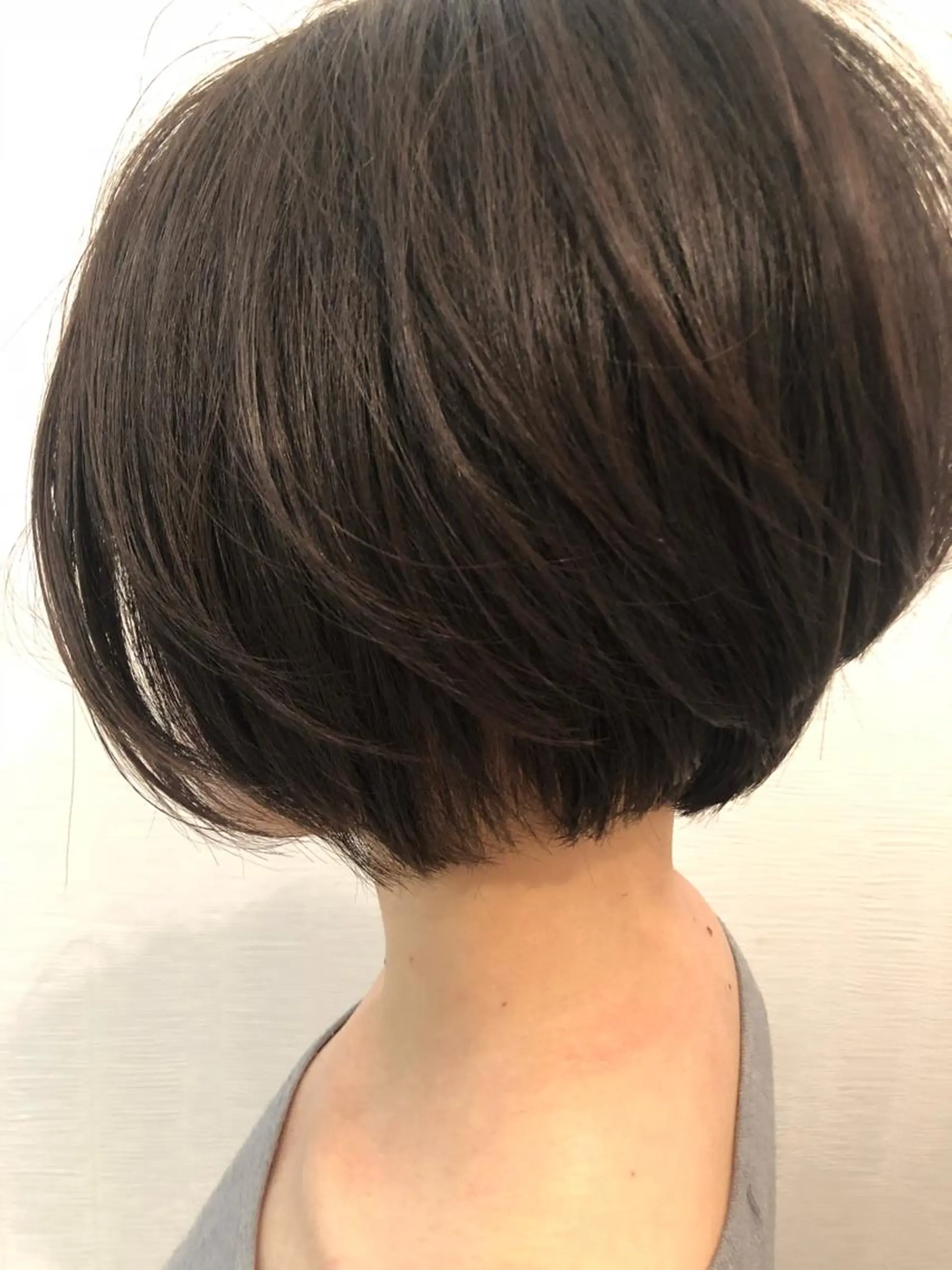 ショート ショートヘア カット トリートメント 平川 友希子のヘアスタイル