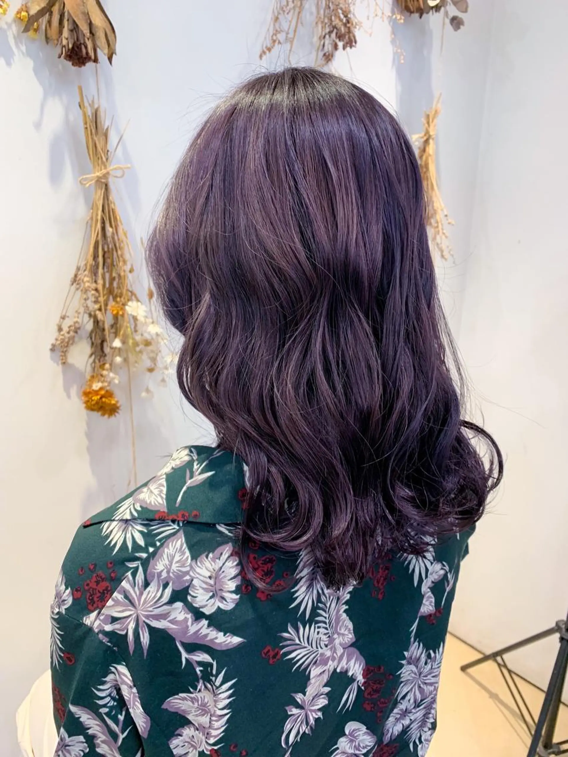 ロング カラー 縮毛矯正/髪質改善 /韓国風　山川春輝のヘアスタイル