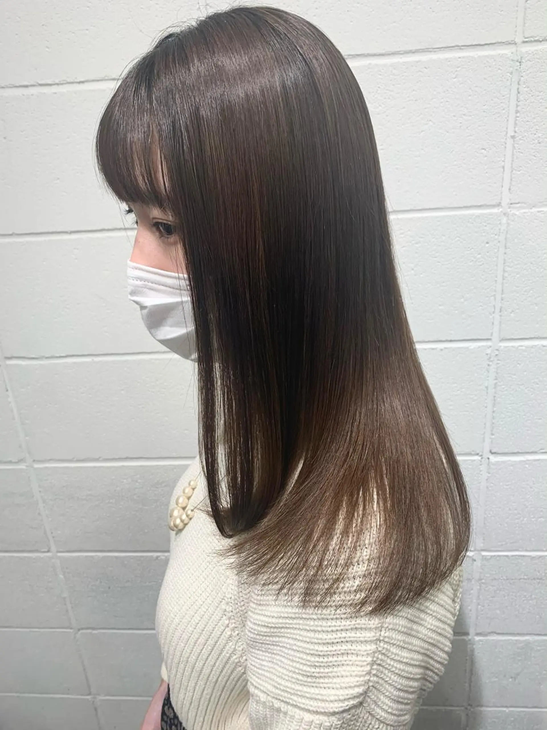 セミロング カラー レイヤーカット/艶髪 ✨💭KIRARIのヘアスタイル