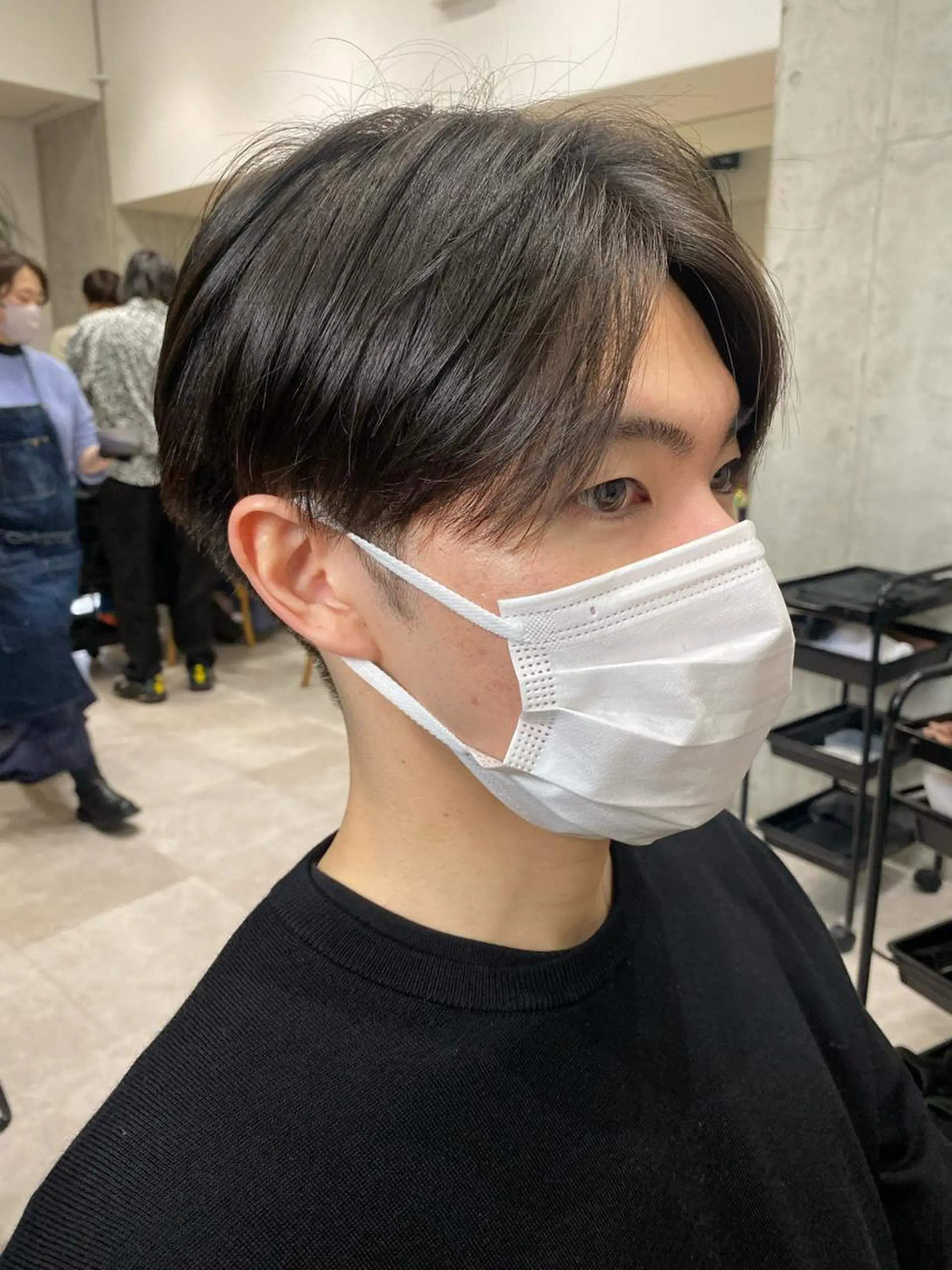 ミディアム メンズ カット 似合う髪型が 分からない方へのヘアスタイル