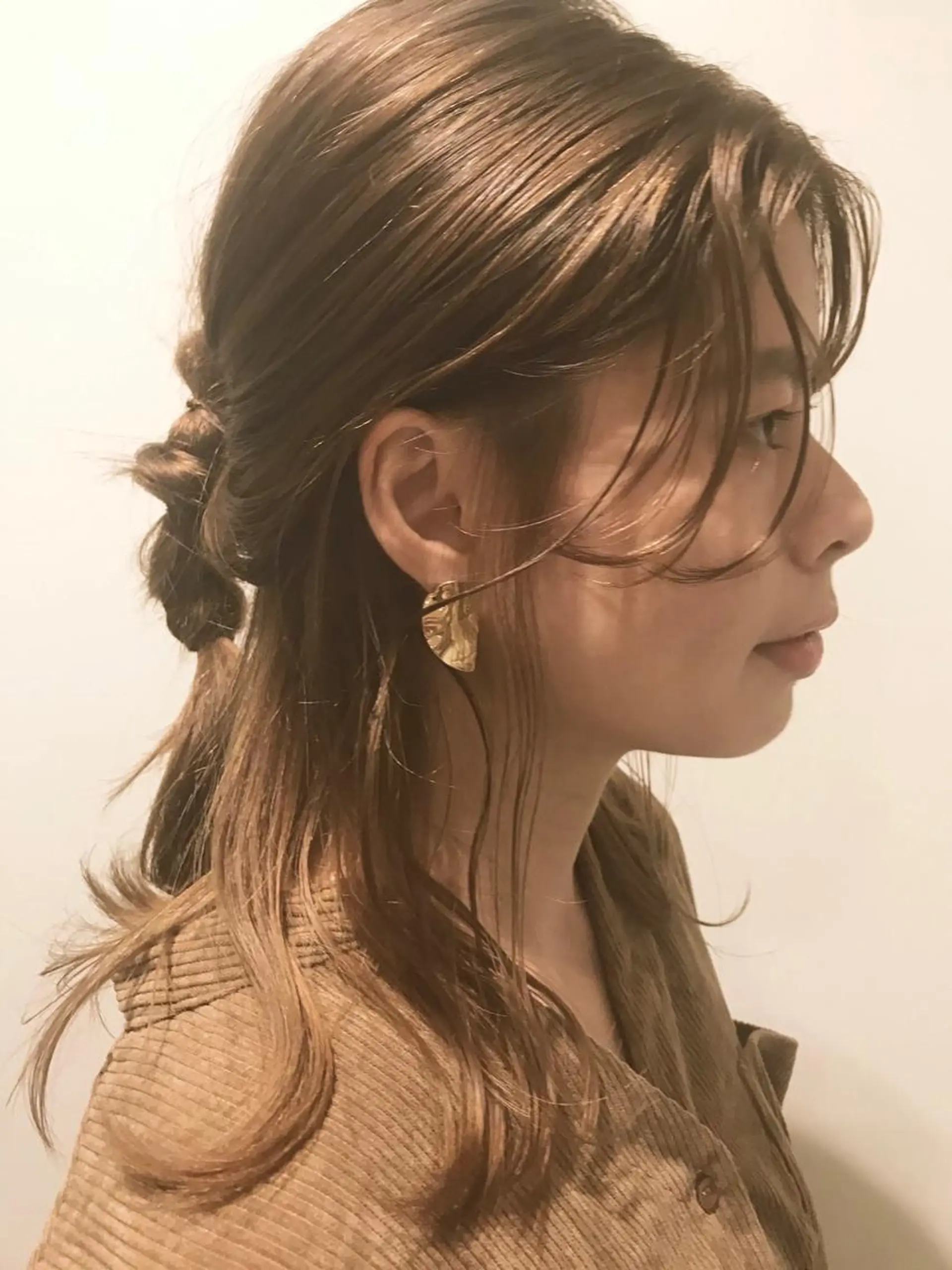 ロング ヘアアレンジ fuchigami suzunoのヘアスタイル