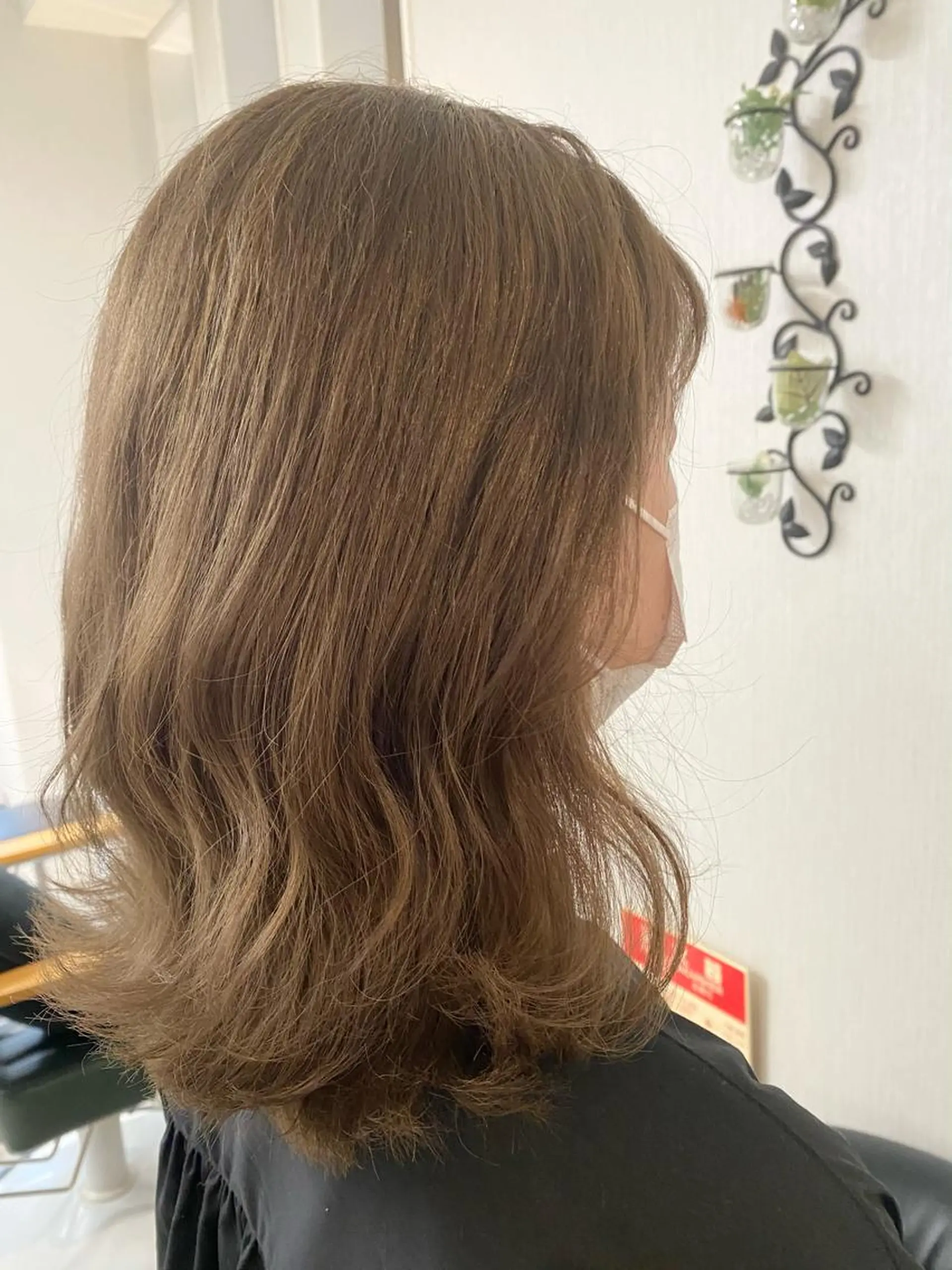 ミディアム カラー 福薗 ななのヘアスタイル