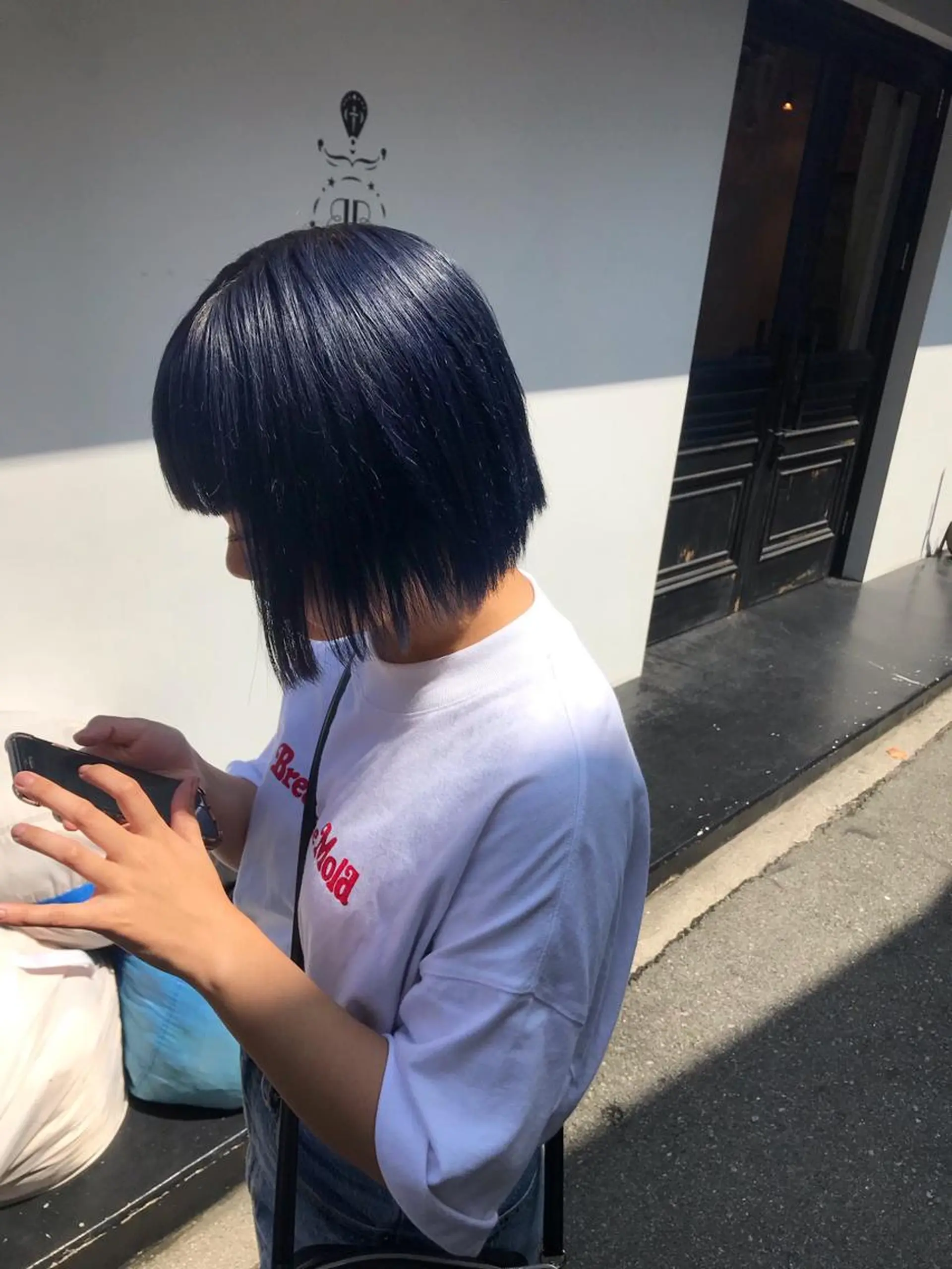 ショート カラー tonari 梅田、中崎町のヘアスタイル