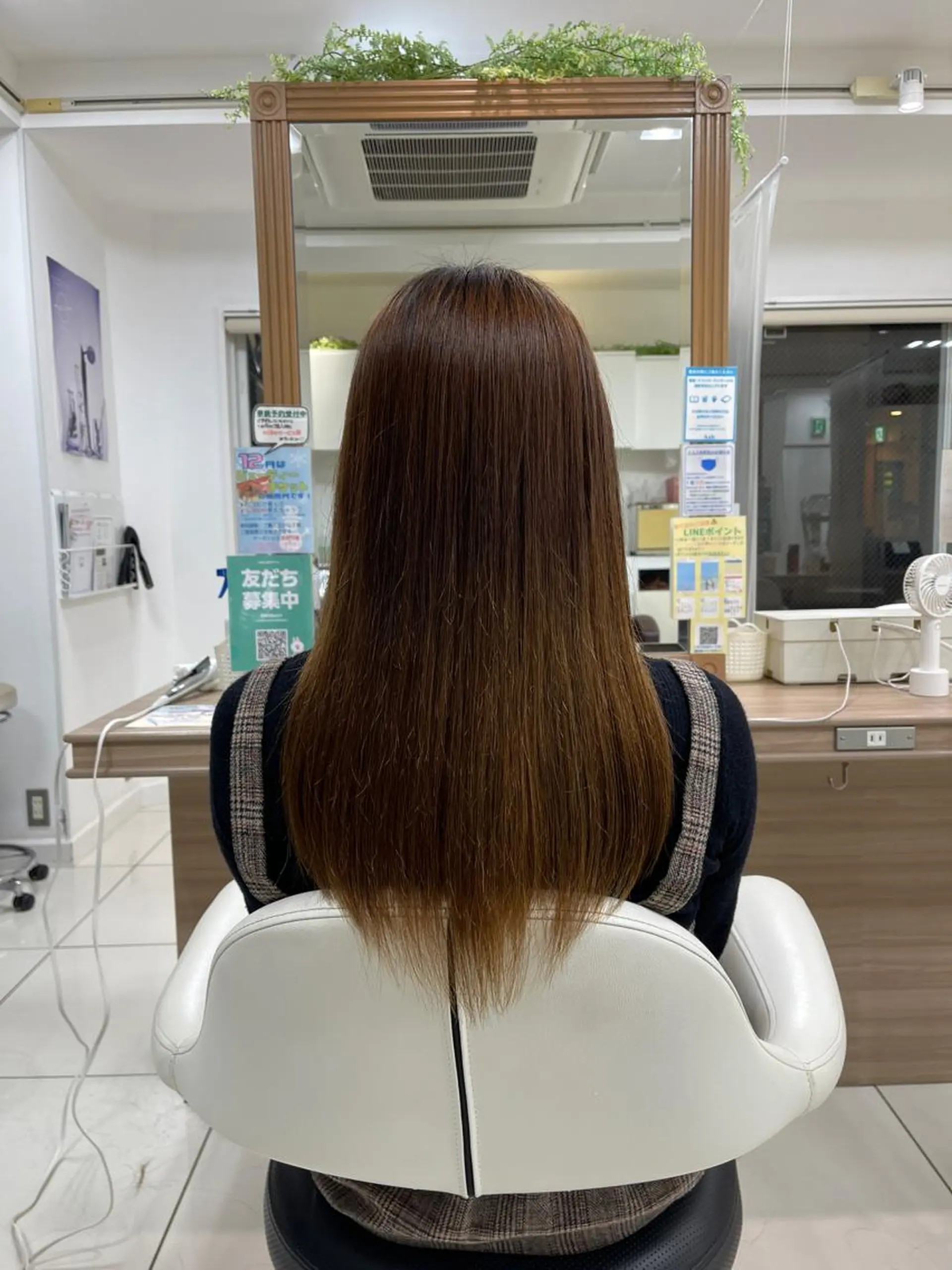 ロング 藤原 亜美🤍のヘアスタイル