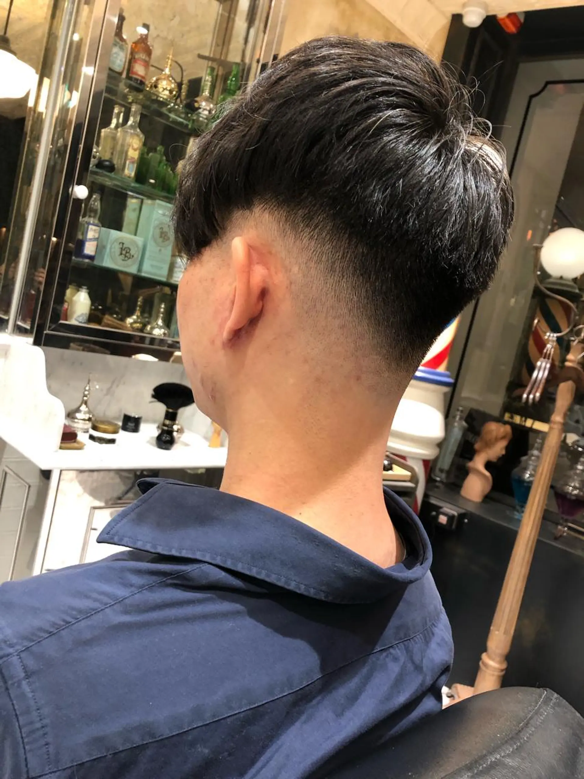 ショート メンズ 山﨑 愛也のヘアスタイル